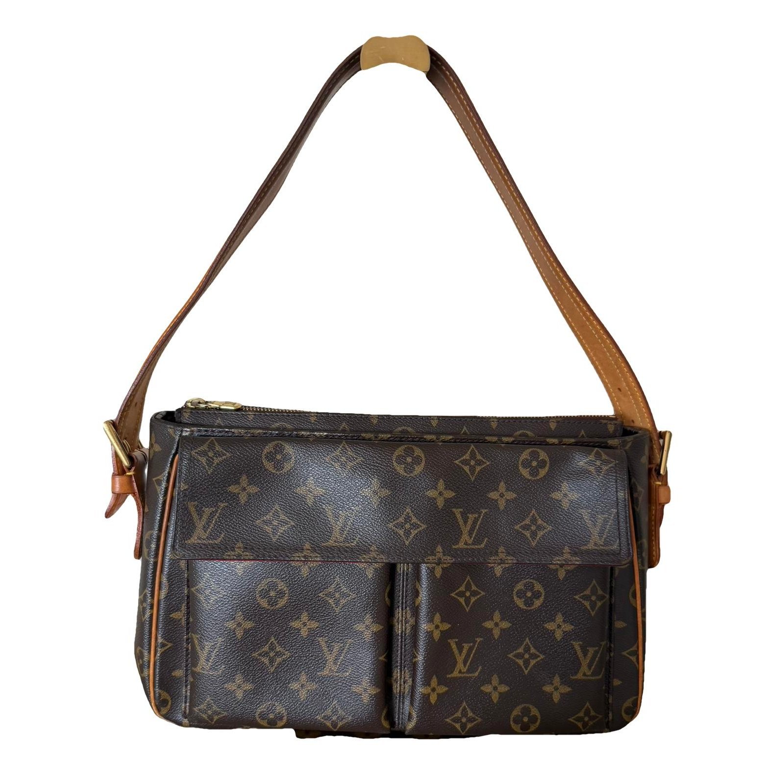 Viva Cité leather handbag