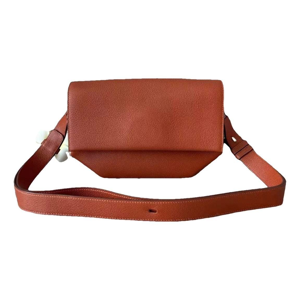 Leather crossbody bag