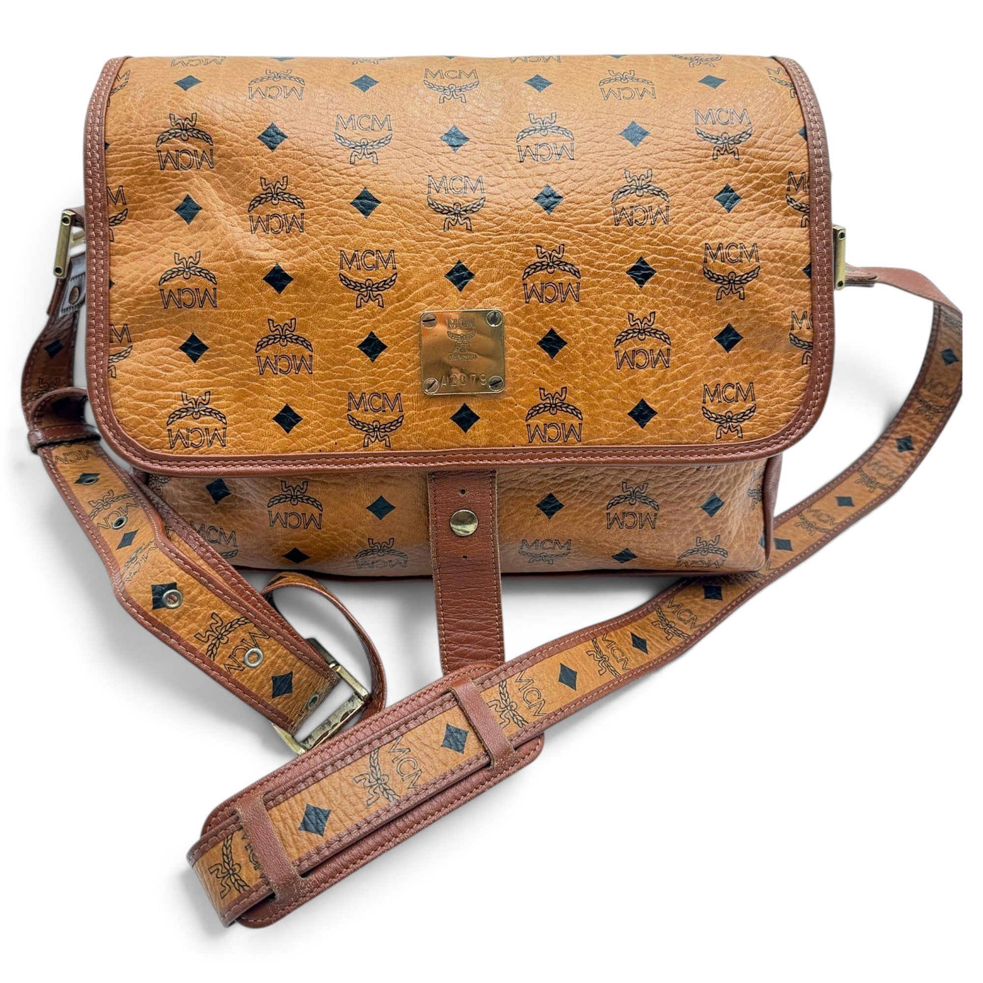 Leather crossbody bag