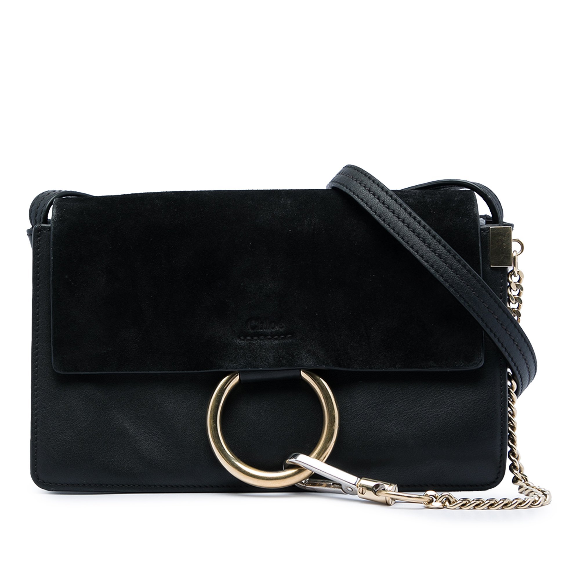 Faye leather handbag