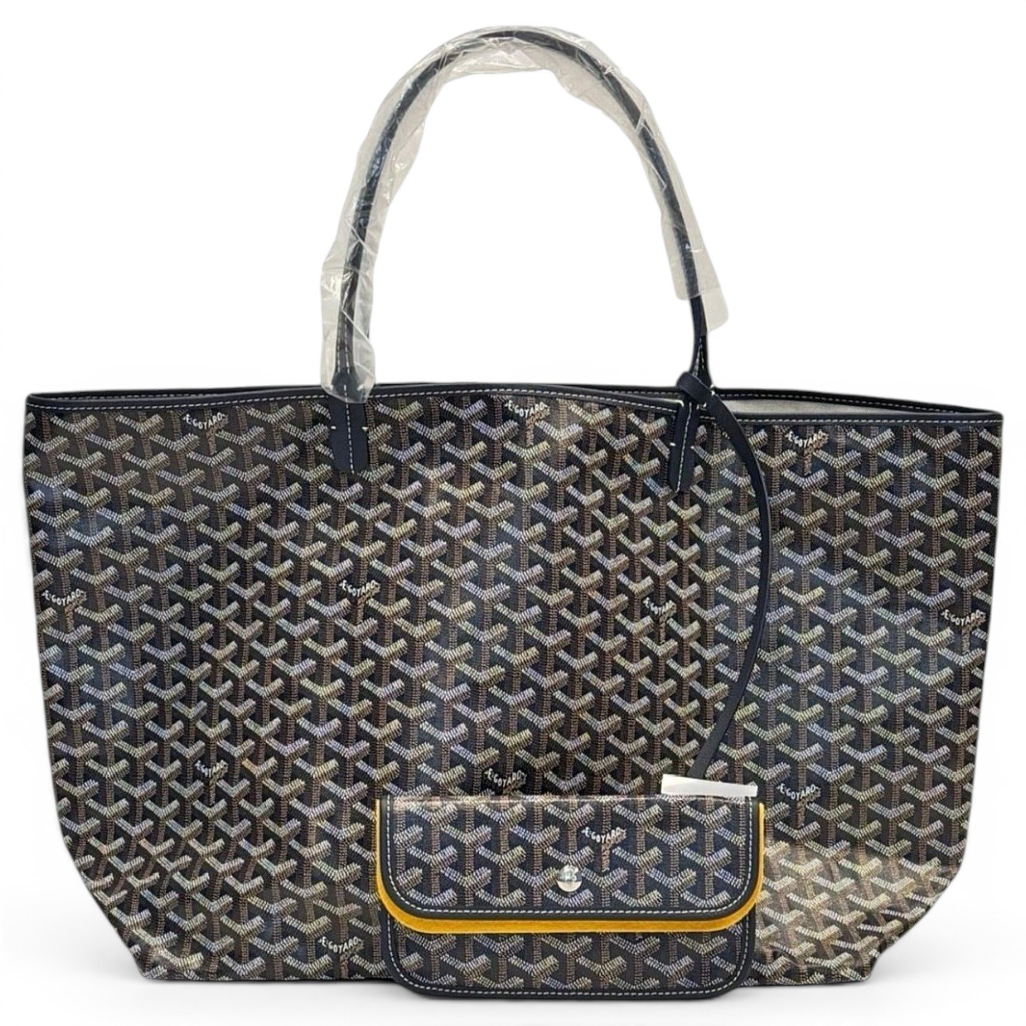 Goyard Saint-Louis leather tote