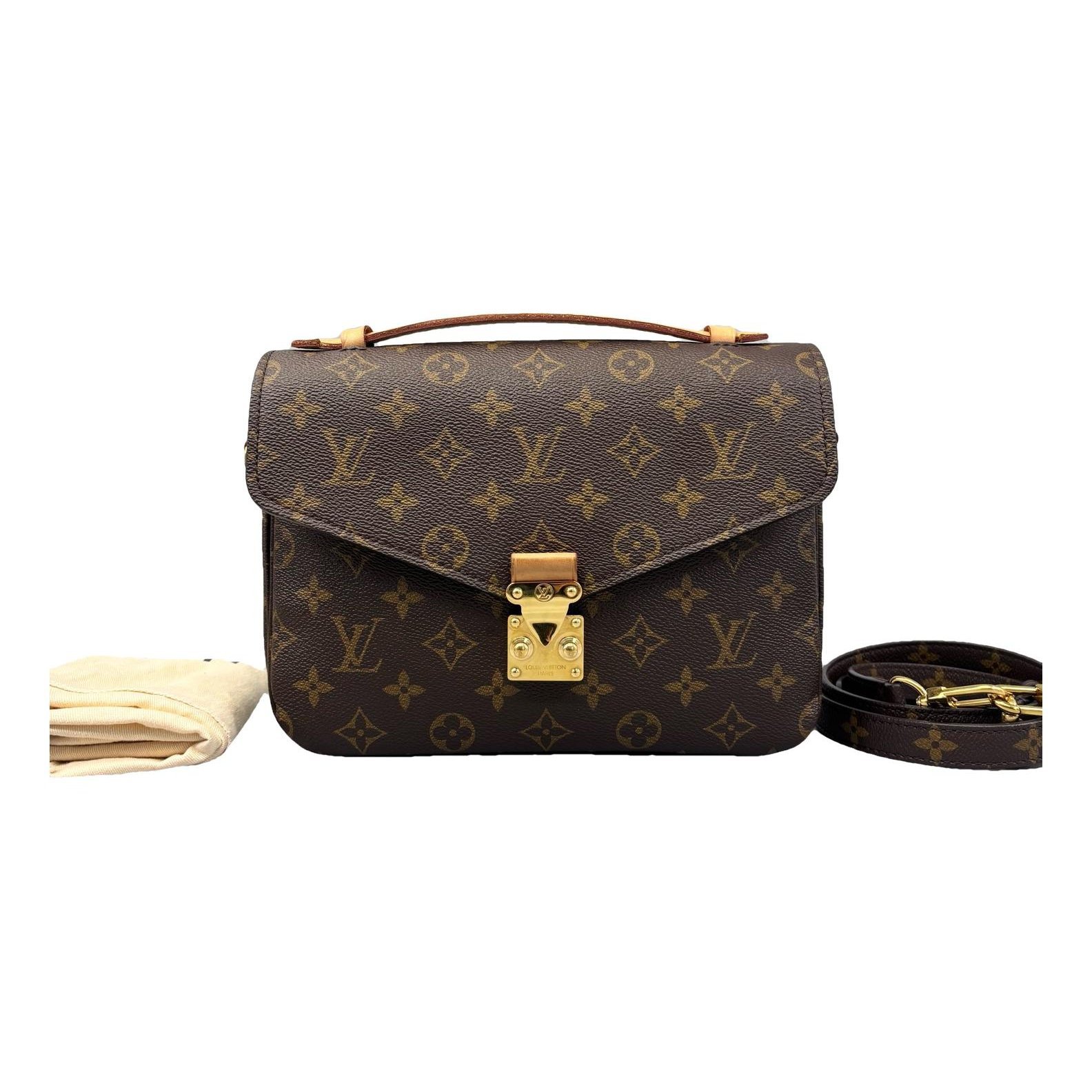 Metis leather handbag