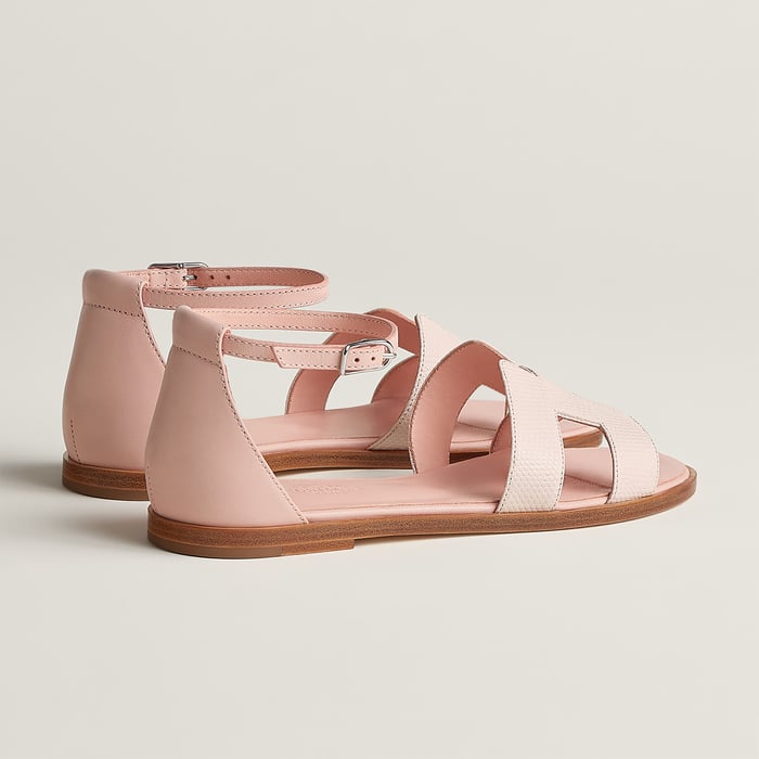 Rose Pâle Santorini Sandal