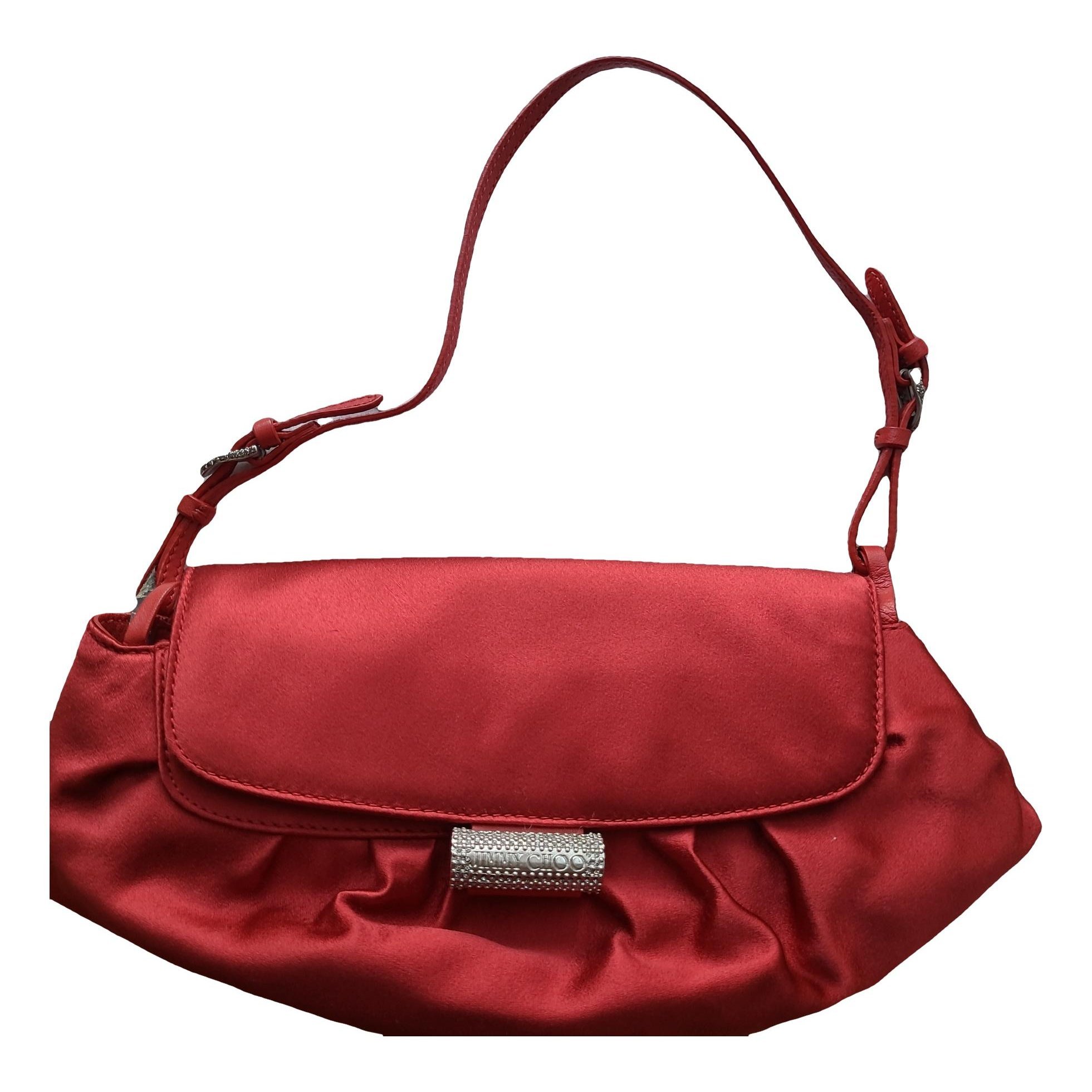Silk clutch bag