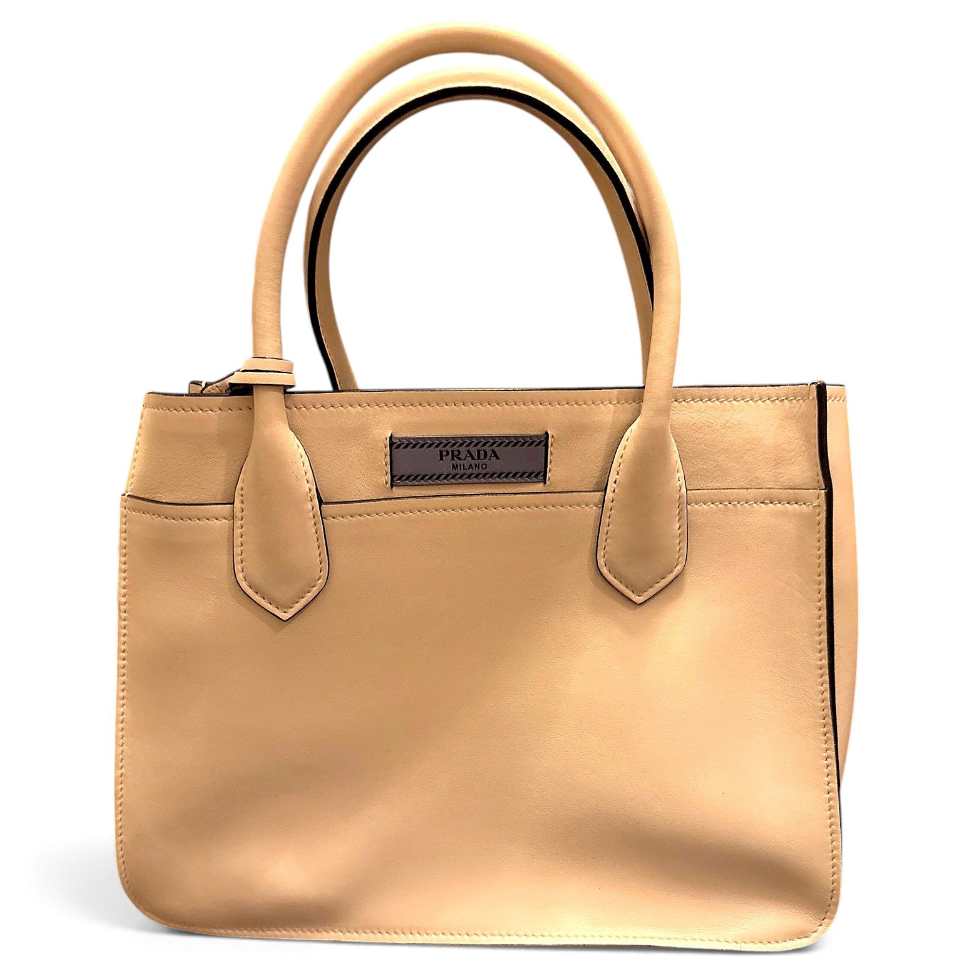 Leather tote