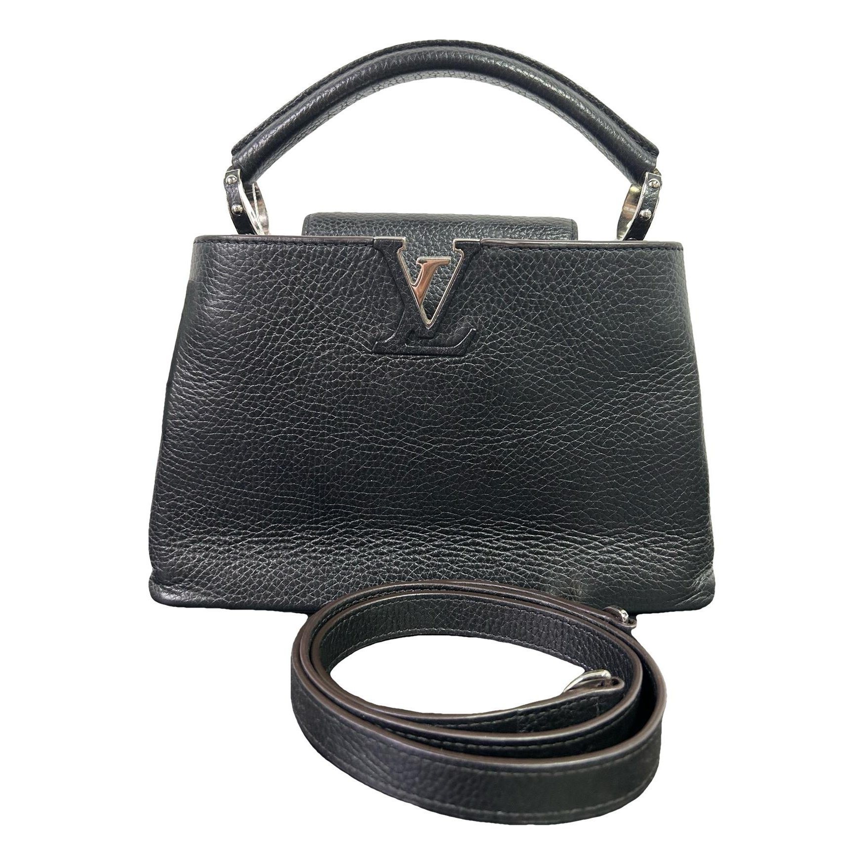 Capucines leather handbag