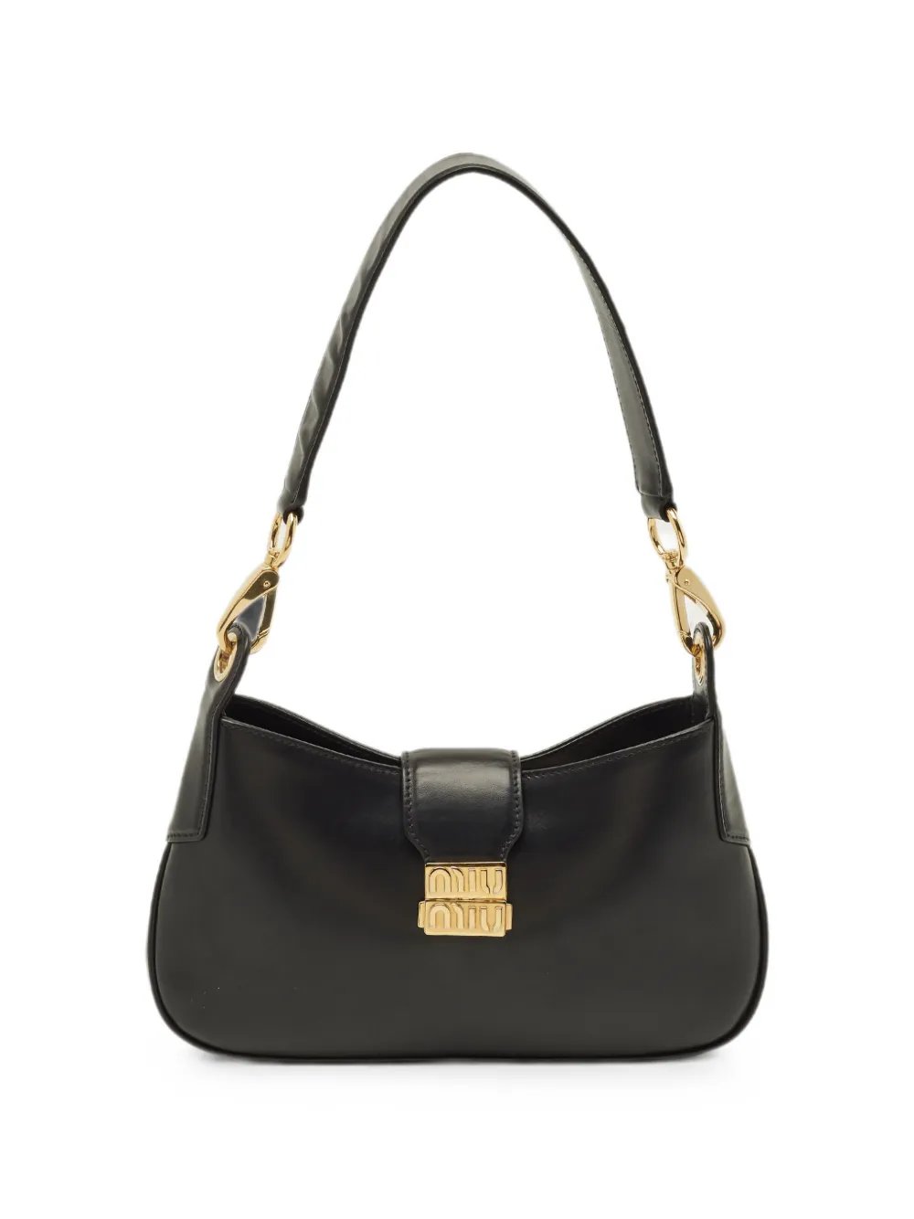logo flap shoulder bag