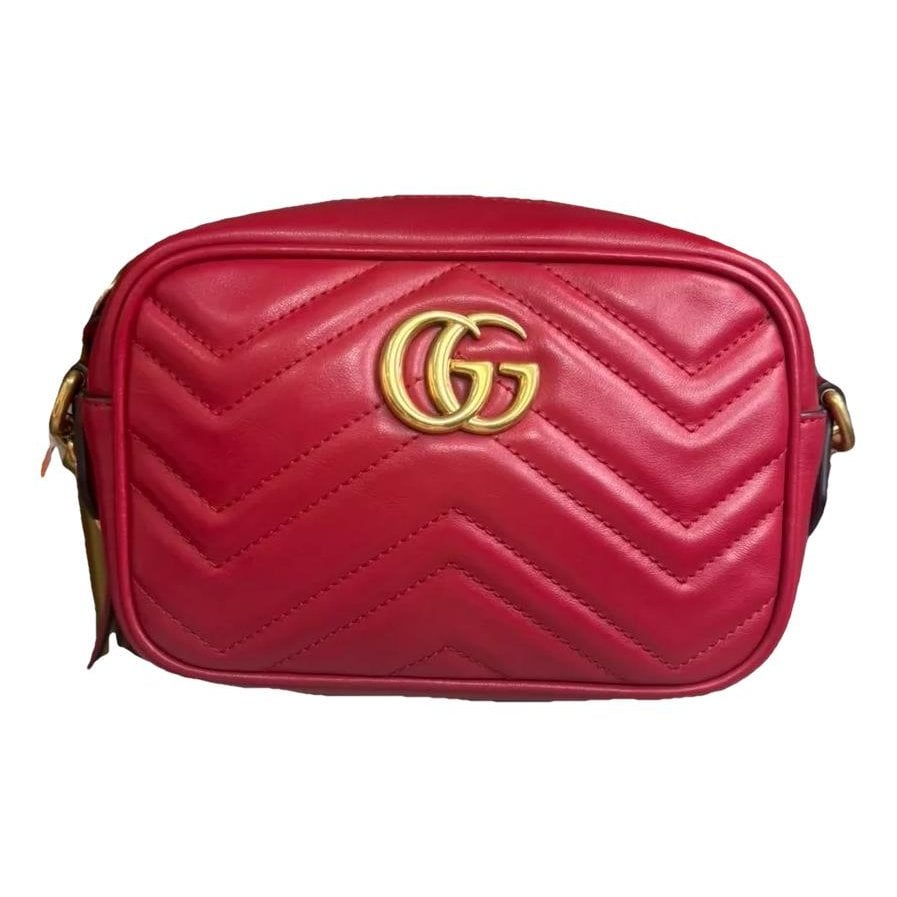 GG Marmont Triple zip leather handbag