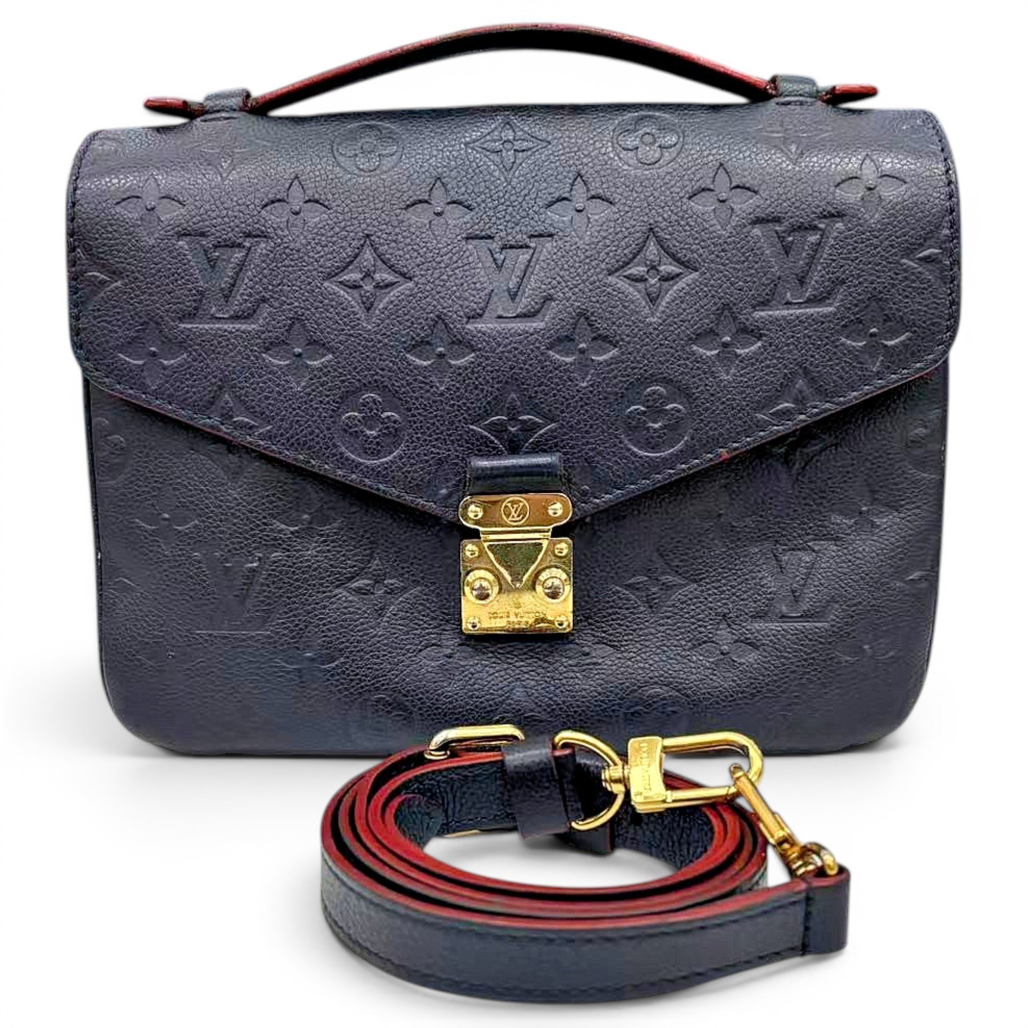 Metis leather handbag