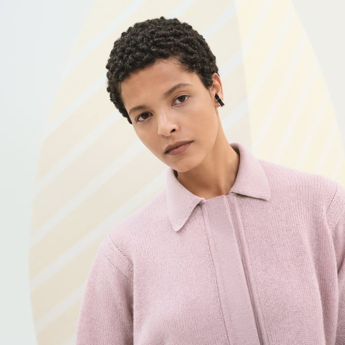Rose Pâle Shirt Cardigan