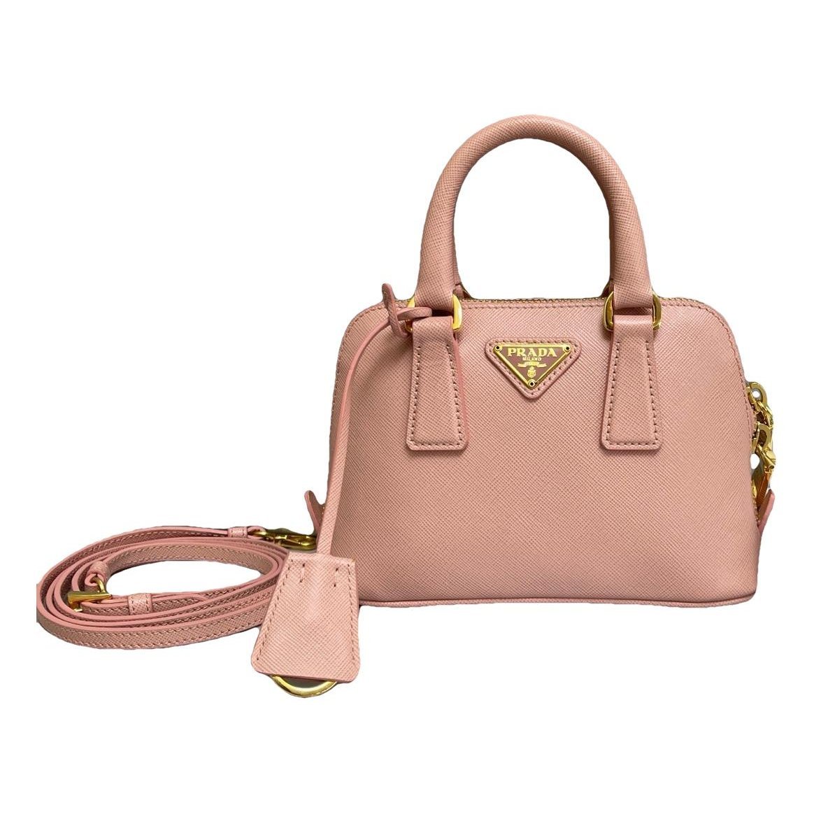 Promenade leather handbag