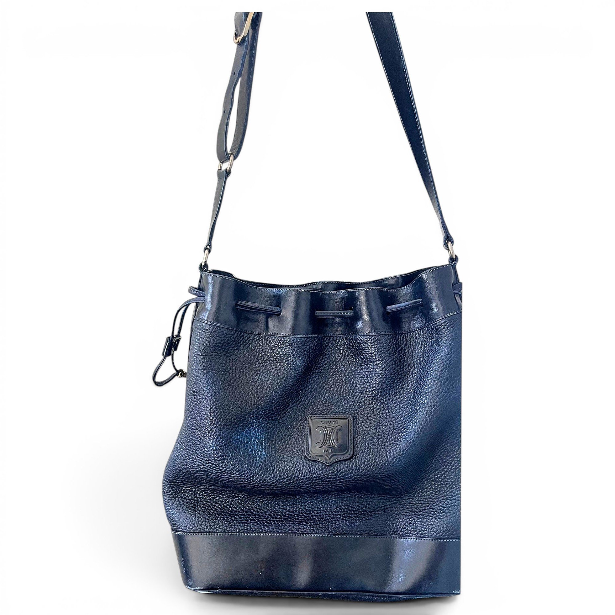 SAC SEAU leather handbag