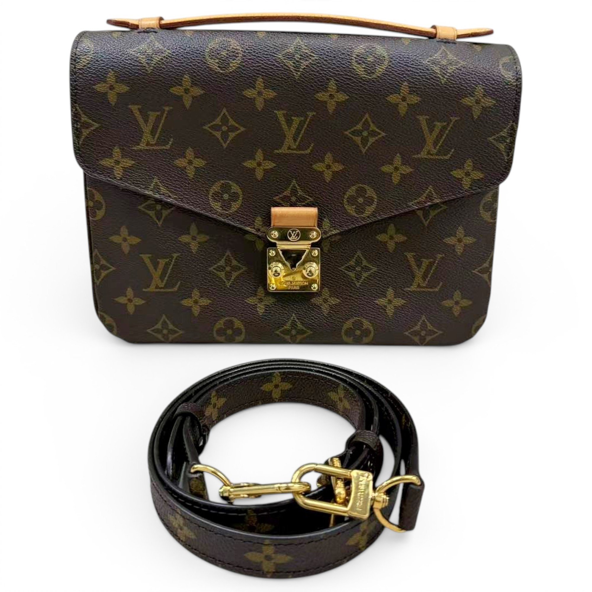 Metis leather crossbody bag