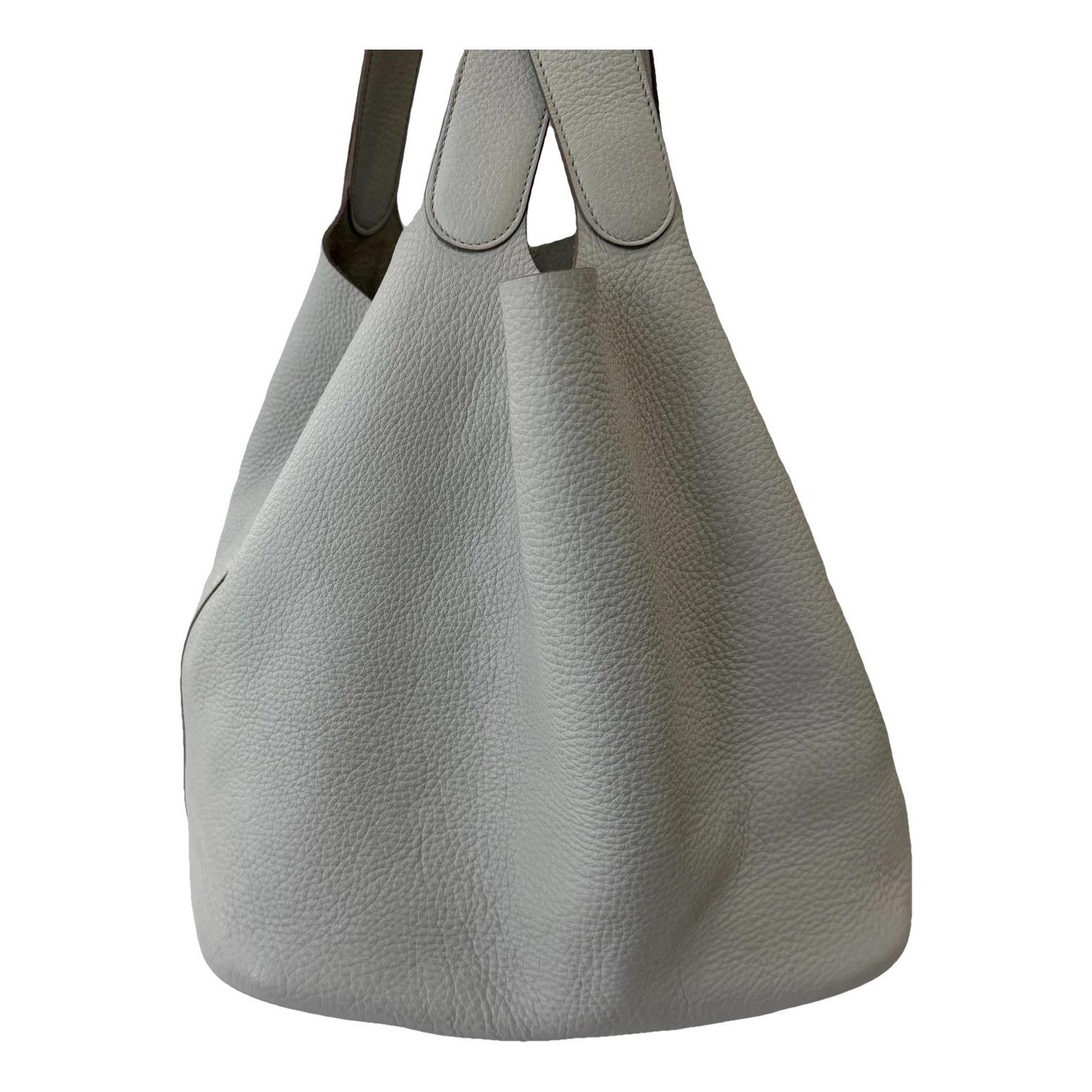 Leather tote