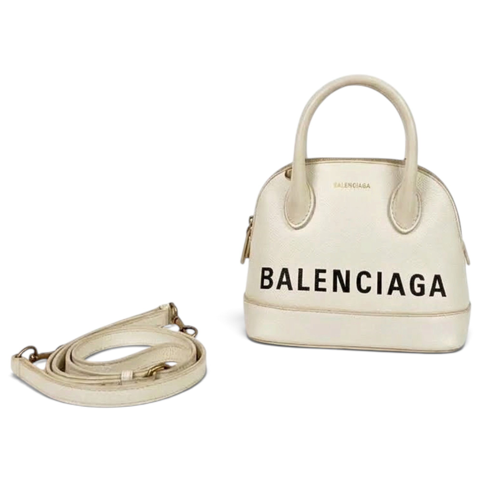 Ville Top Handle leather handbag