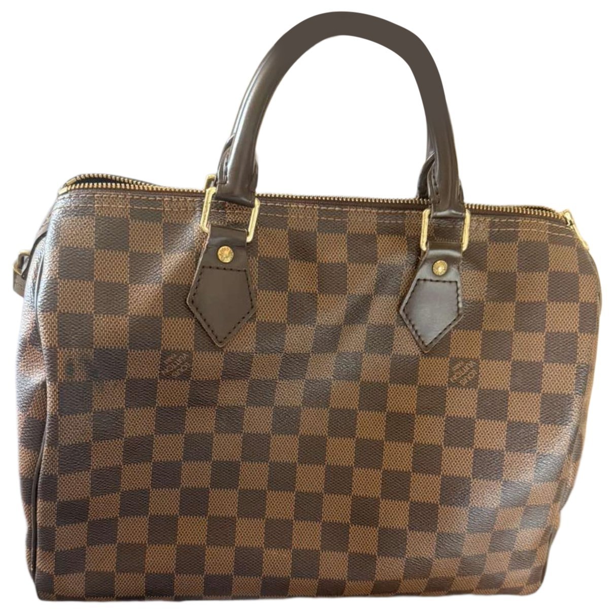 Speedy leather handbag