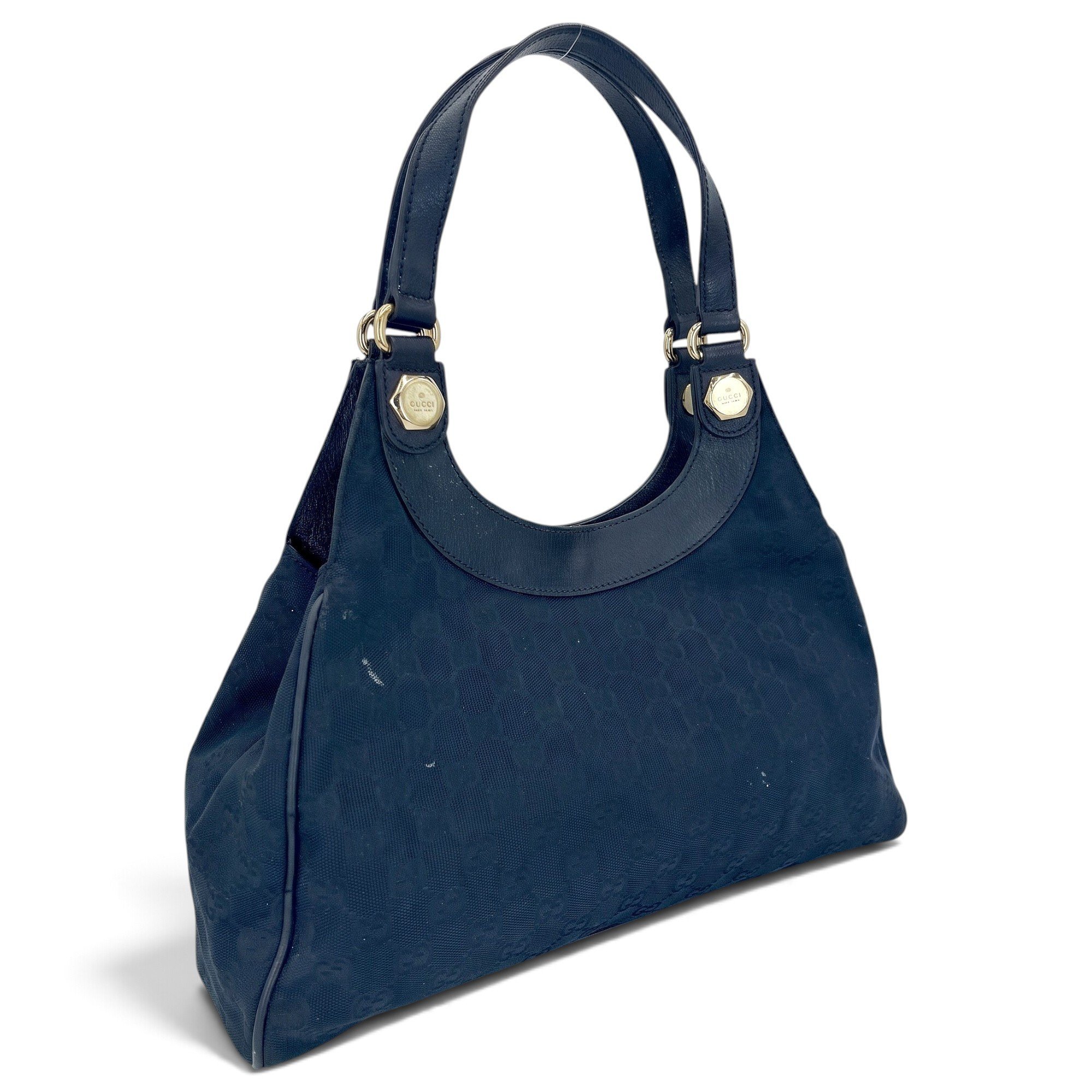 Hobo leather handbag