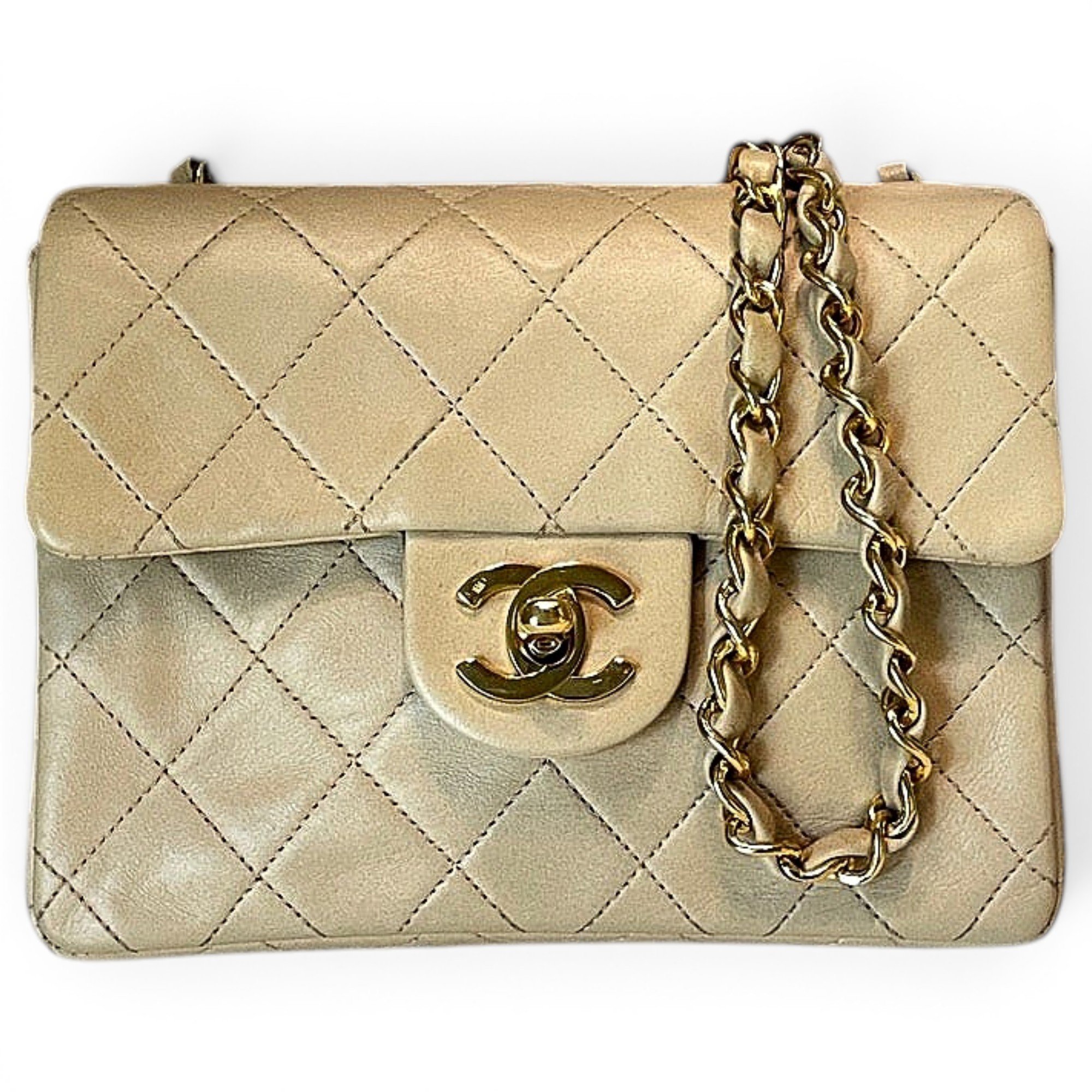 Leather mini bag