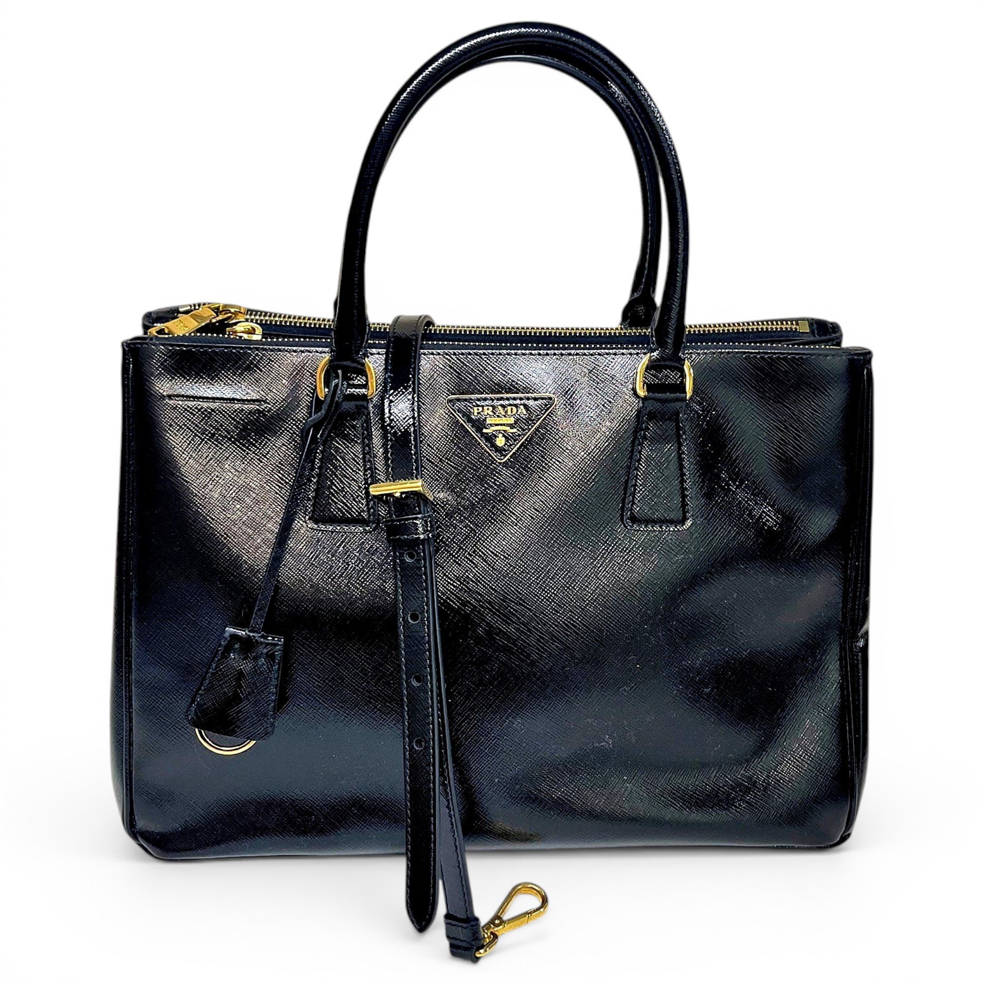 Galleria leather handbag