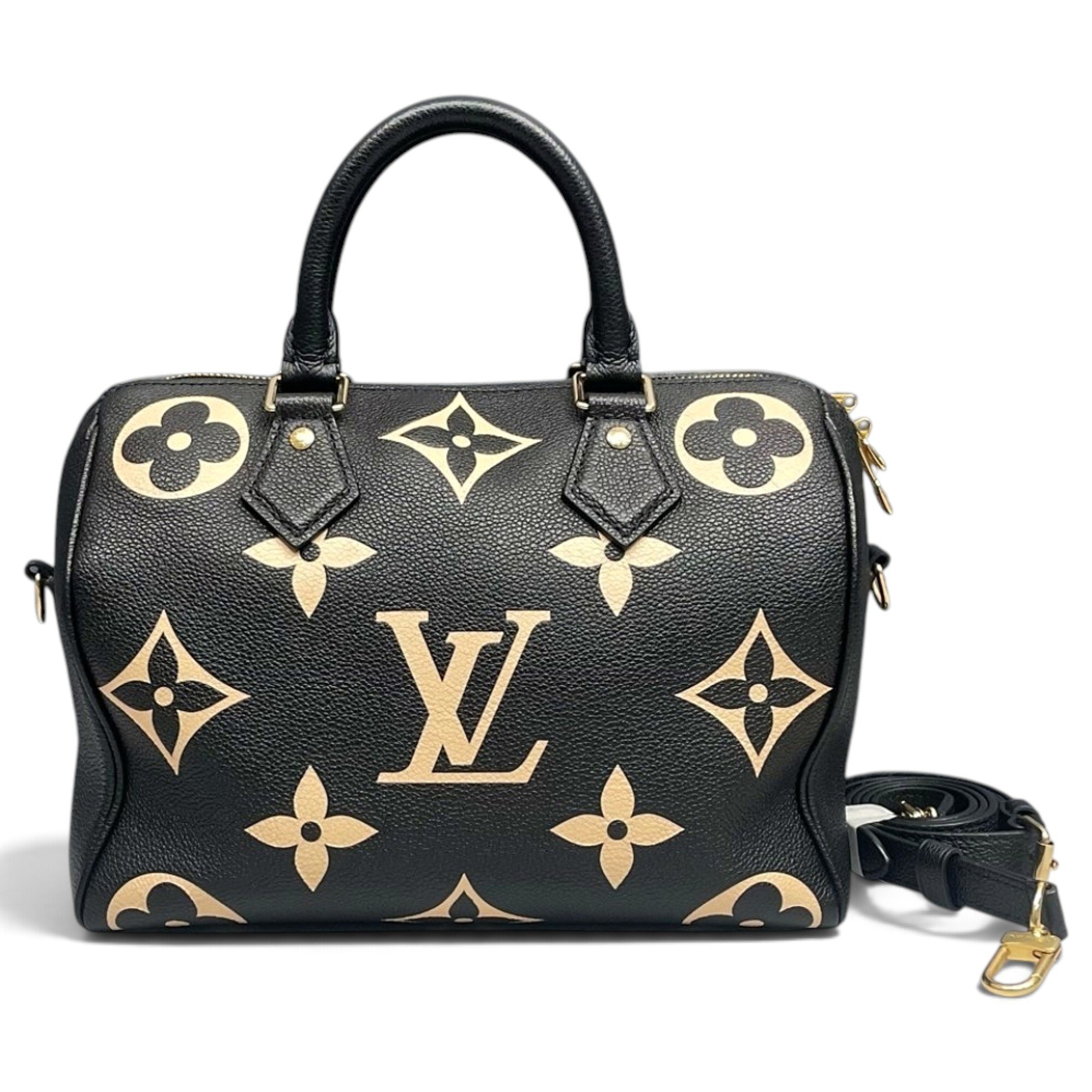 Speedy leather bowling bag