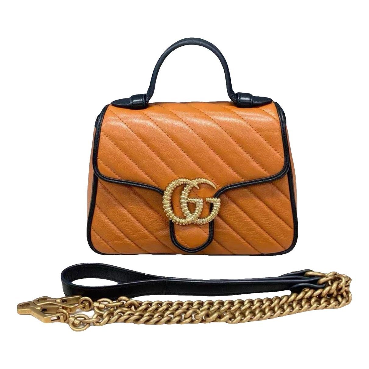 GG Marmont Flap leather handbag