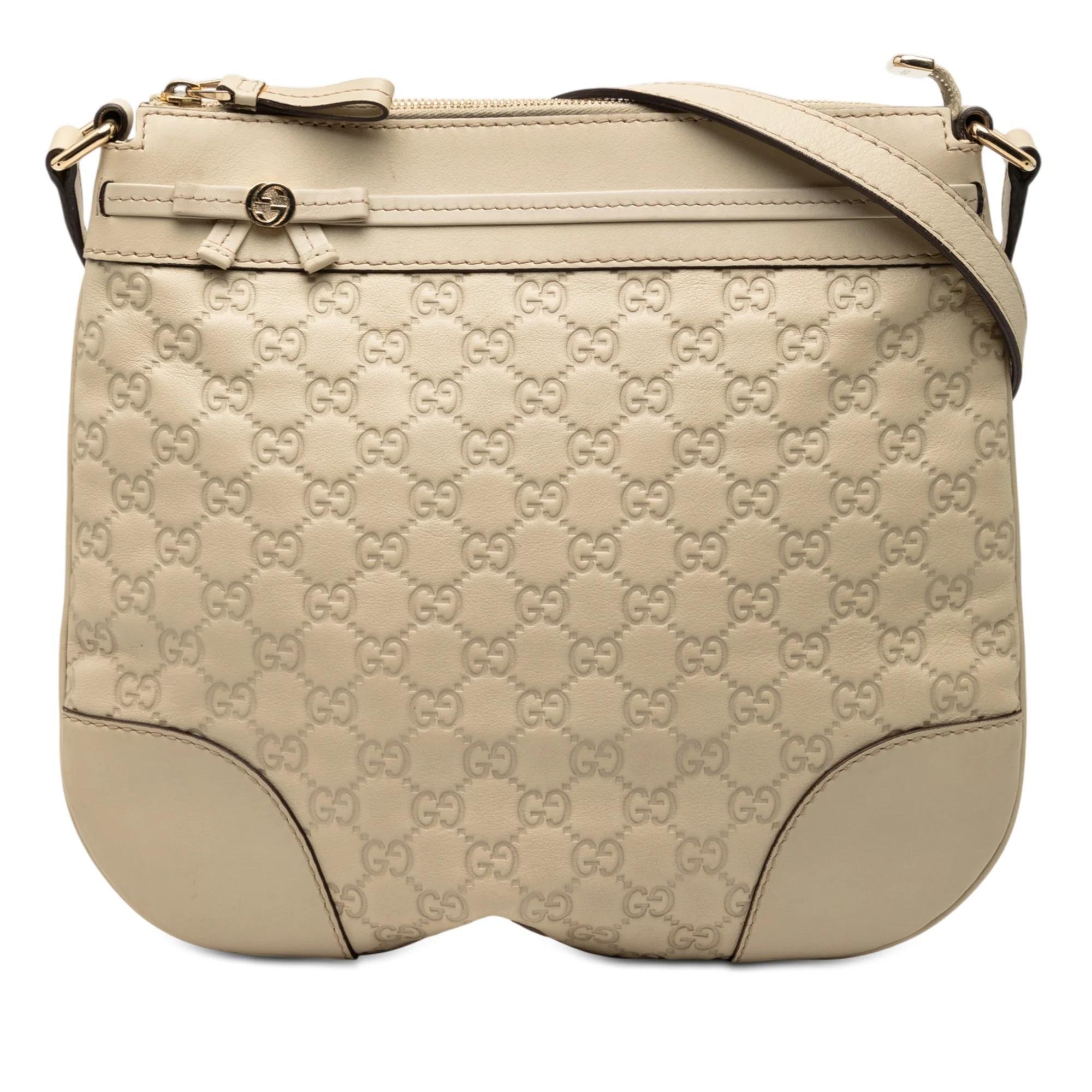 Leather crossbody bag