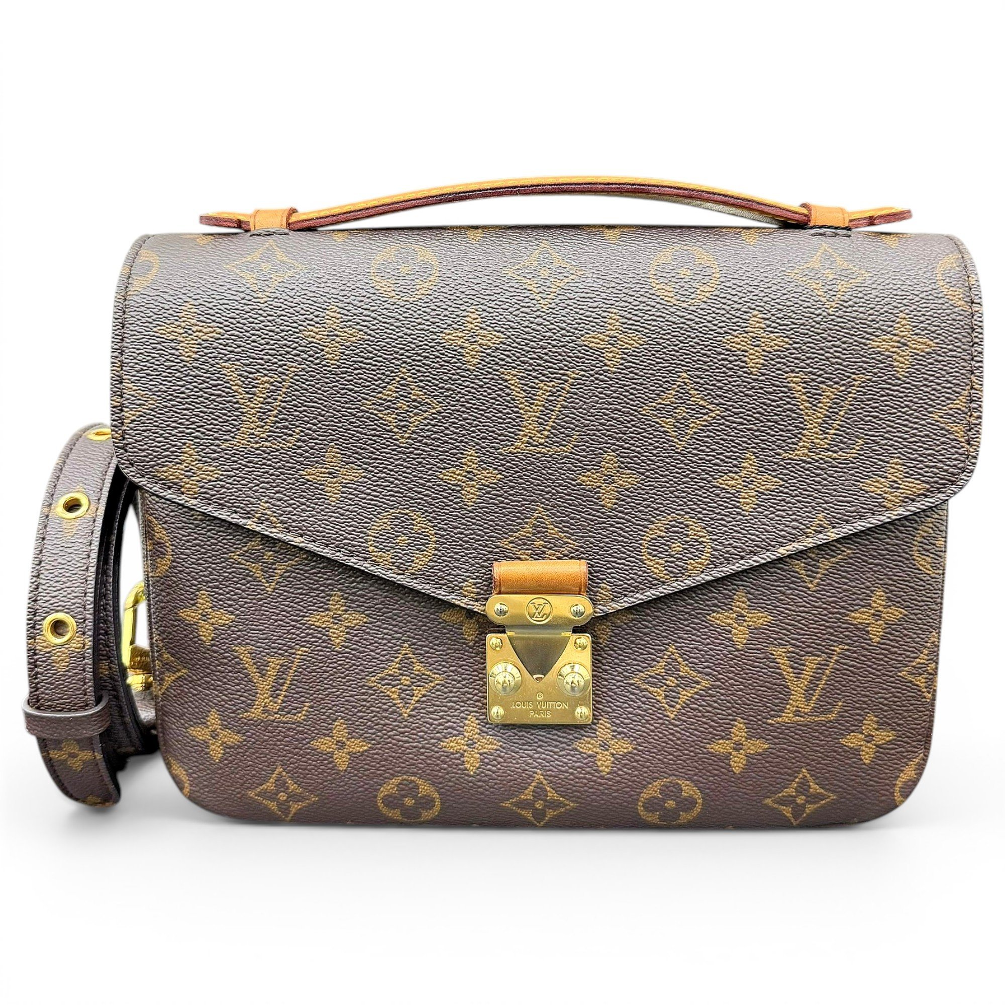 Metis leather handbag