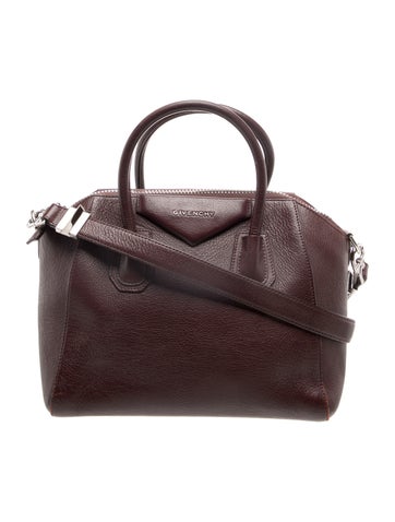 Leather Top Handle Bag