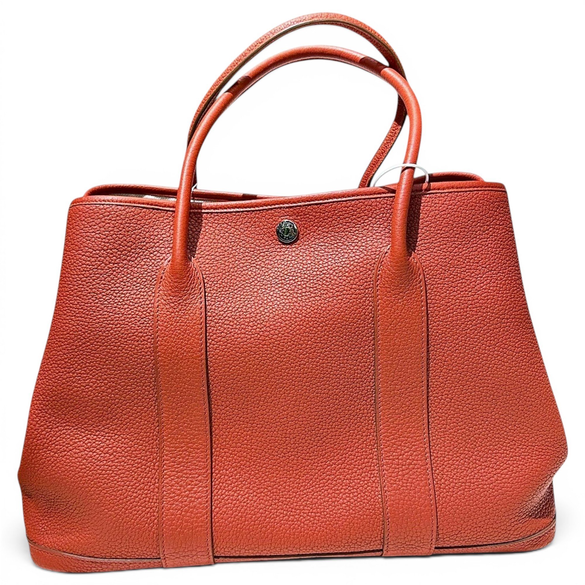 Garden Party leather handbag
