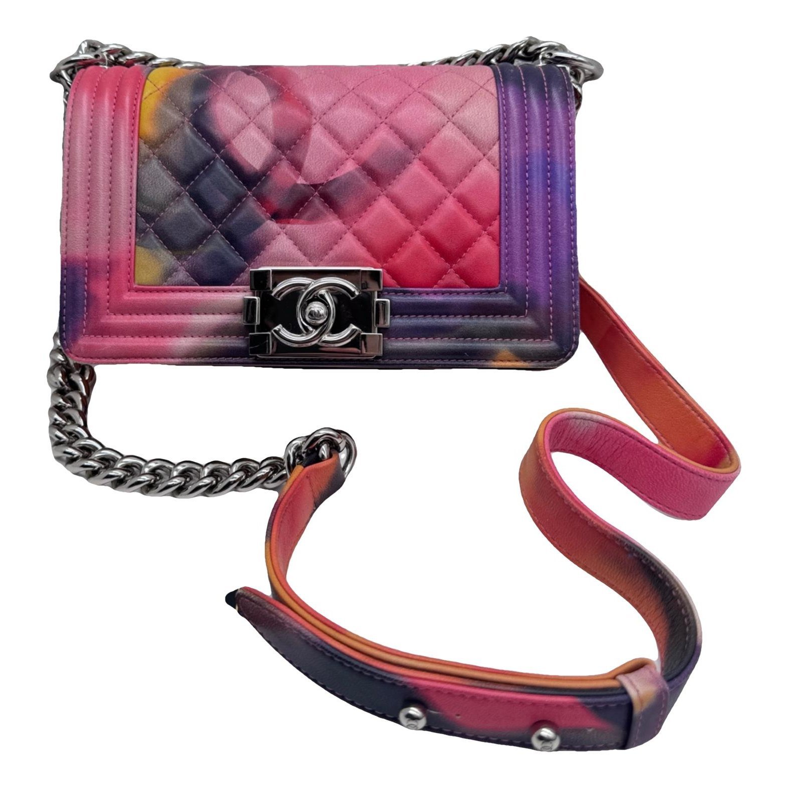 Boy leather crossbody bag