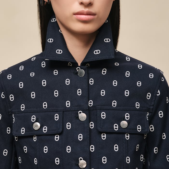 Bleu Marine "Chaine d'Ancre" Denim Jacket