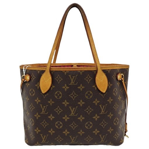 Neverfull leather handbag