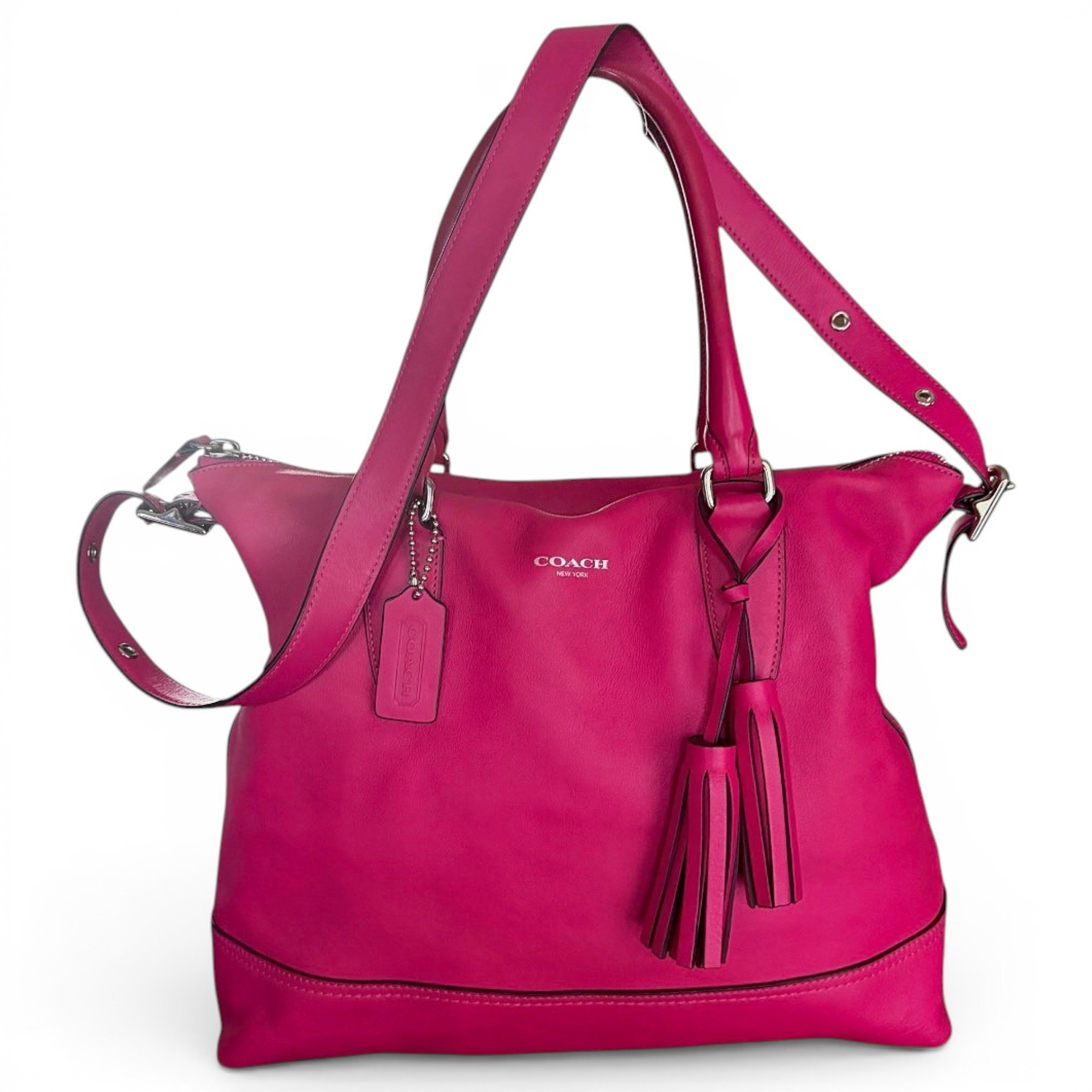 Leather crossbody bag