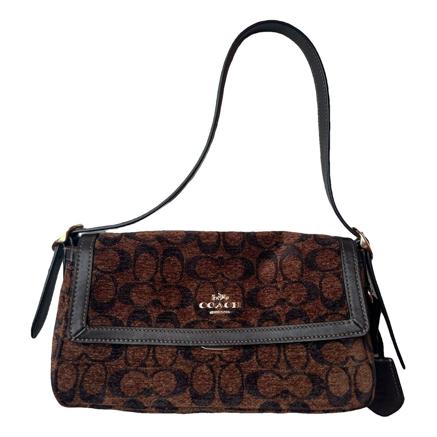 Velvet handbag