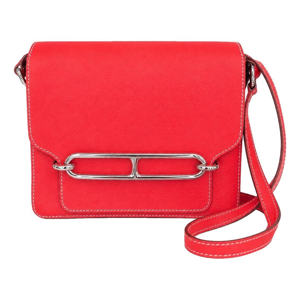 Roulis leather crossbody bag