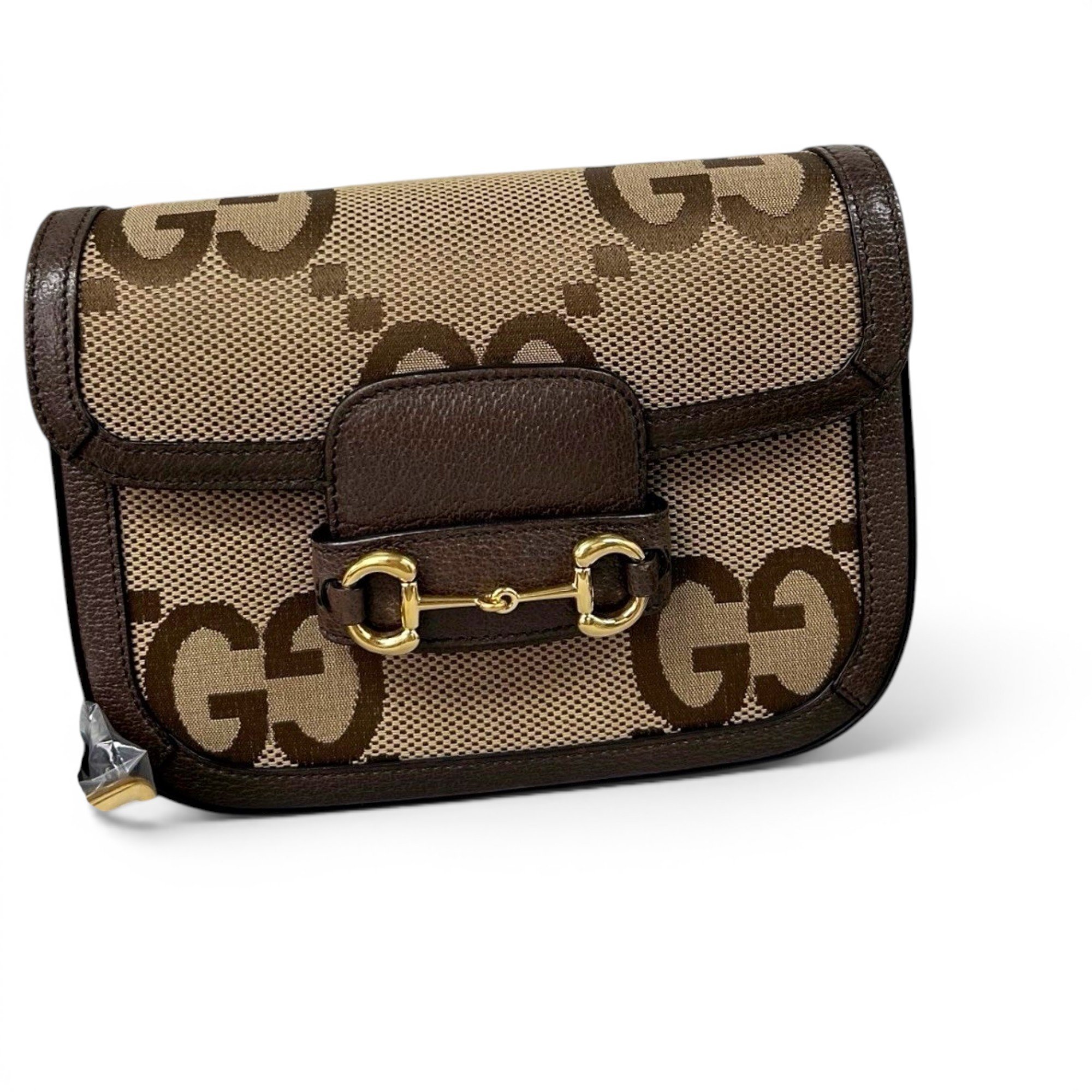 Horsebit 1955 Flap cloth handbag