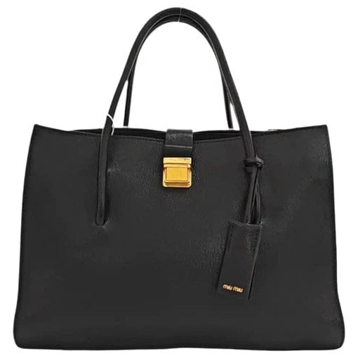 Leather handbag