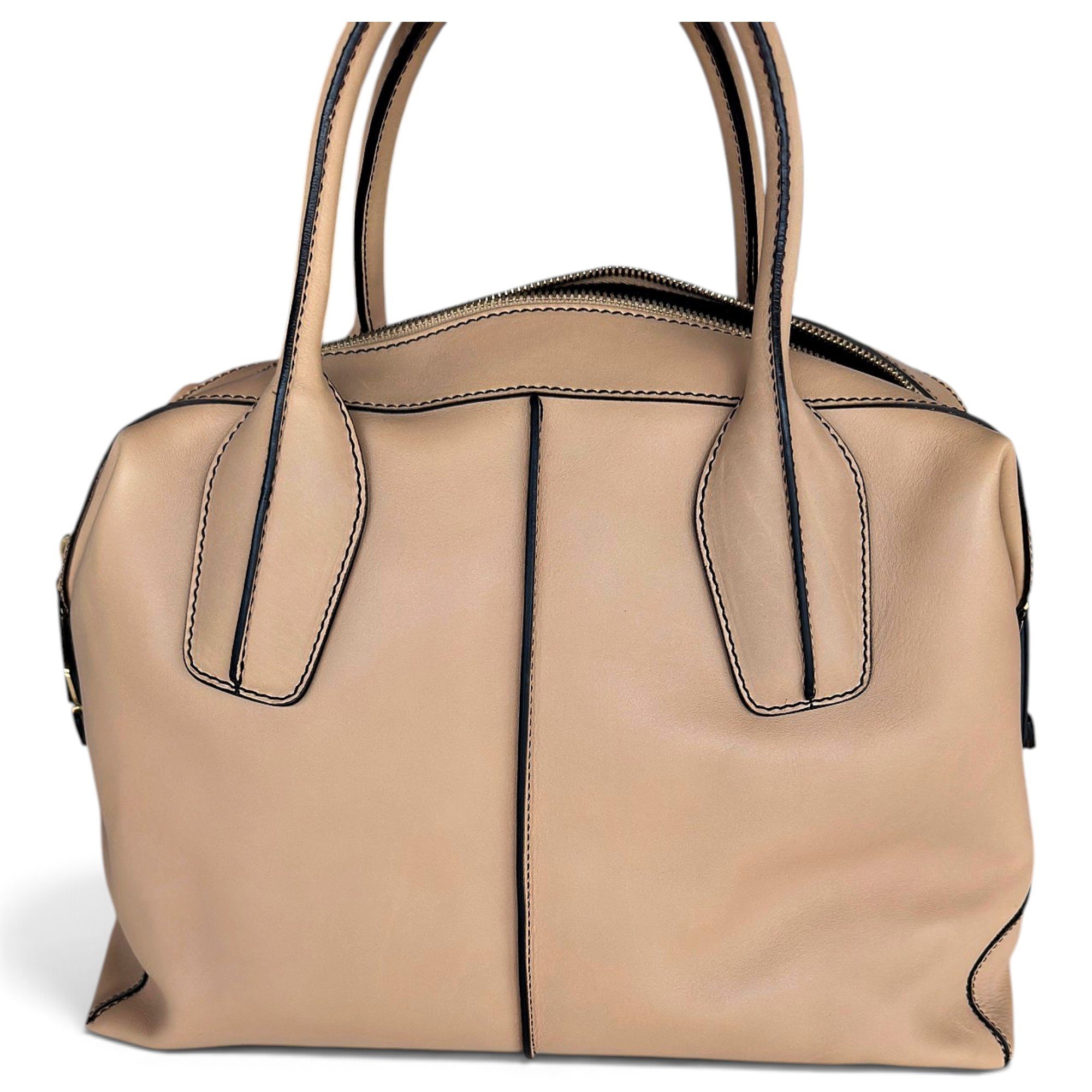 D Bag leather bowling bag