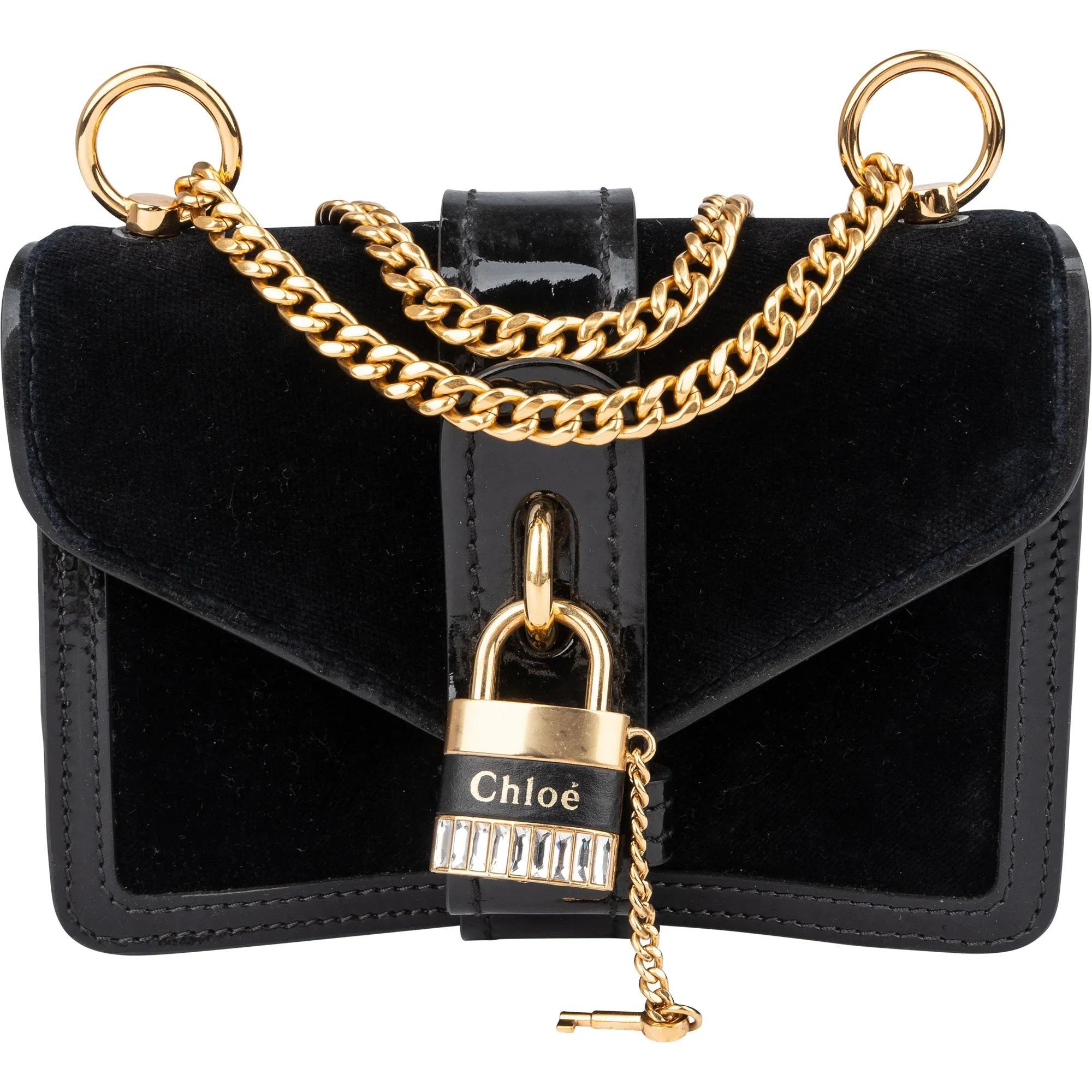 Aby patent leather crossbody bag