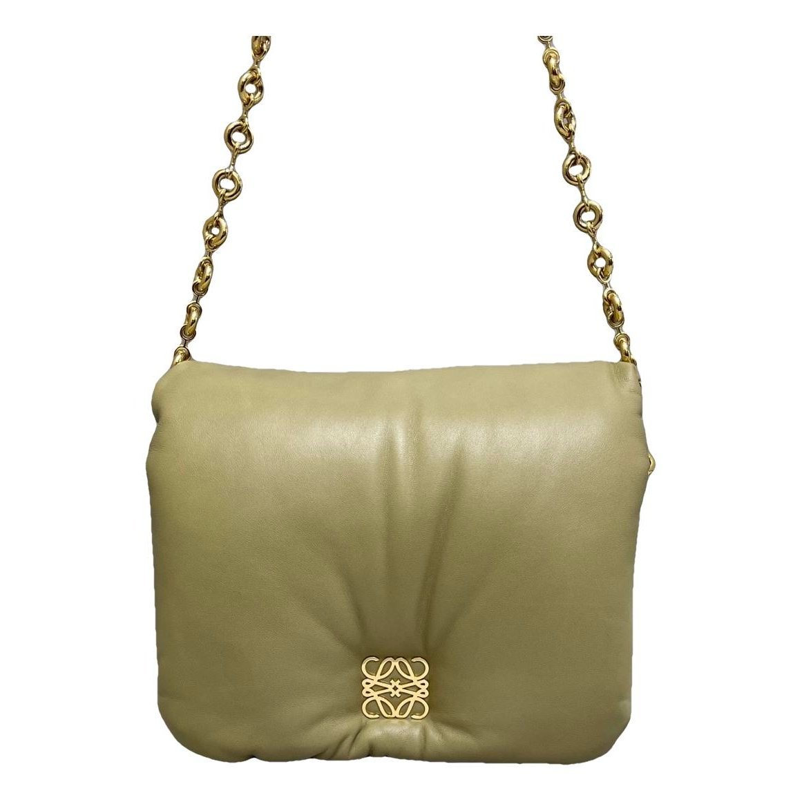 Goya Puffer leather crossbody bag