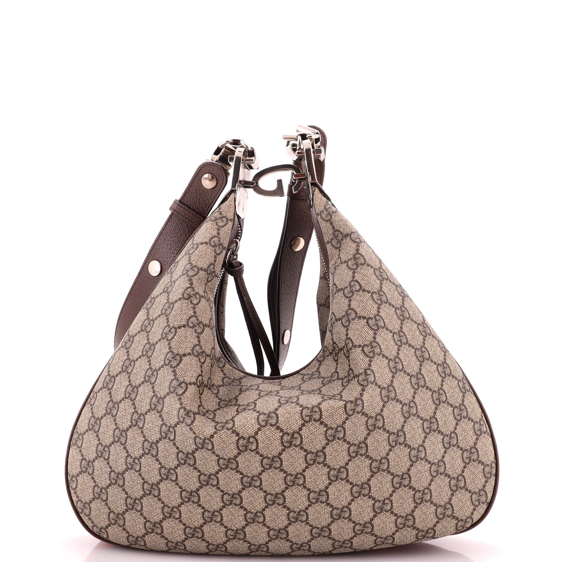 Attache Shoulder Bag GG Coated Canvas Medium