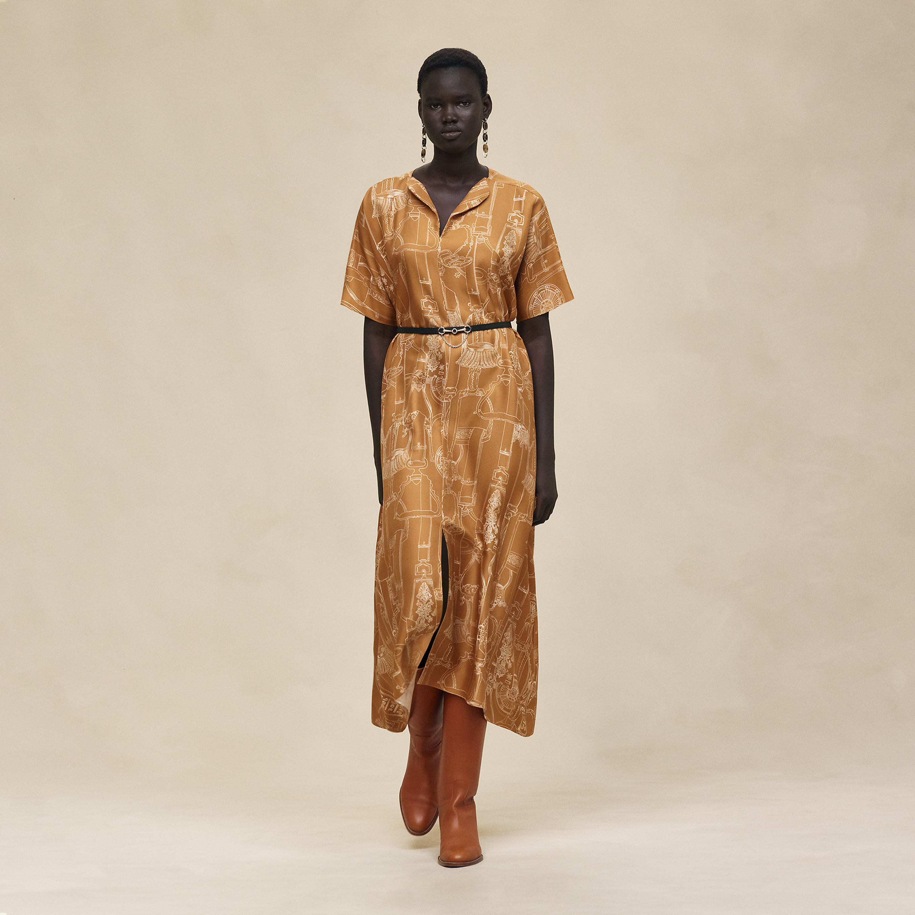 "Etriers Remix" classic caftan