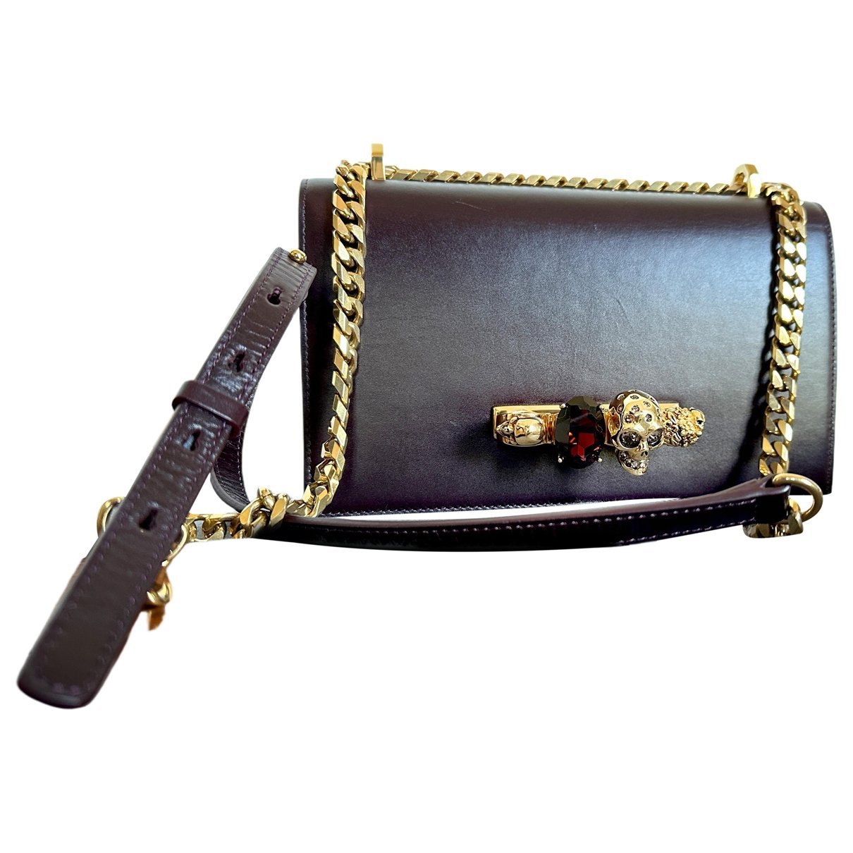 Box 16 leather crossbody bag