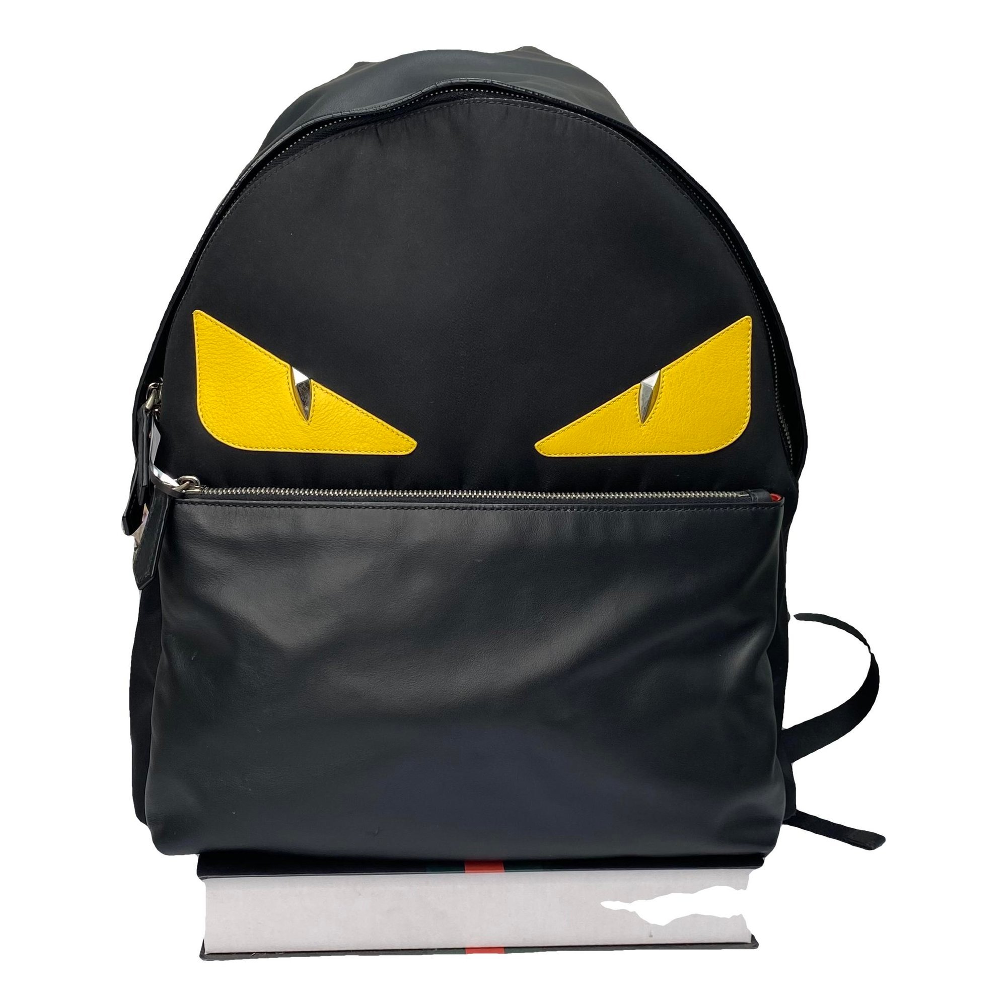 Leather backpack
