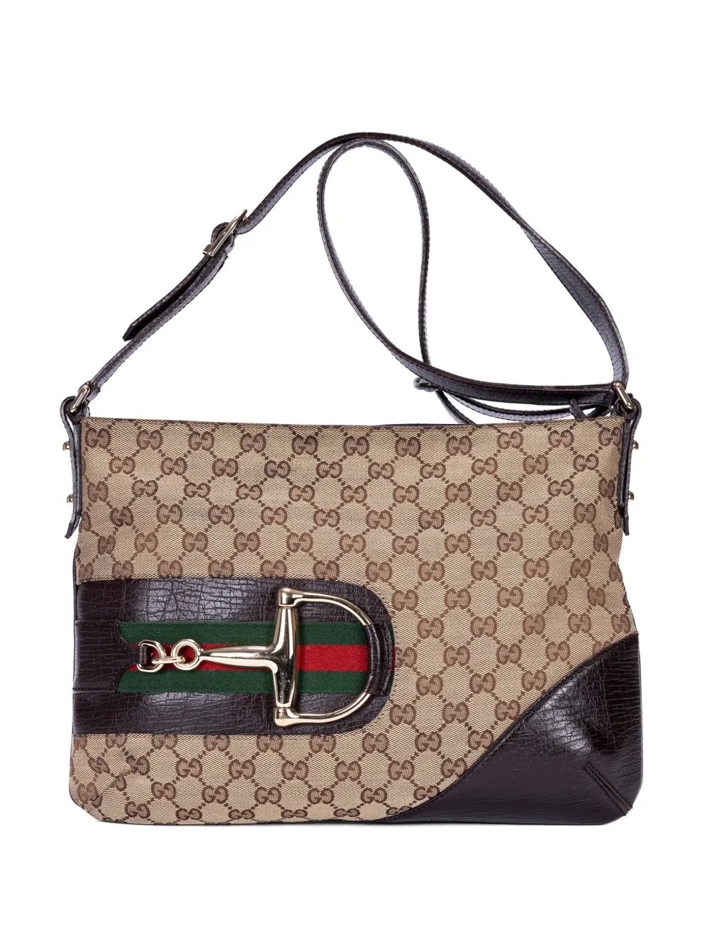 Horsebit cross body bag