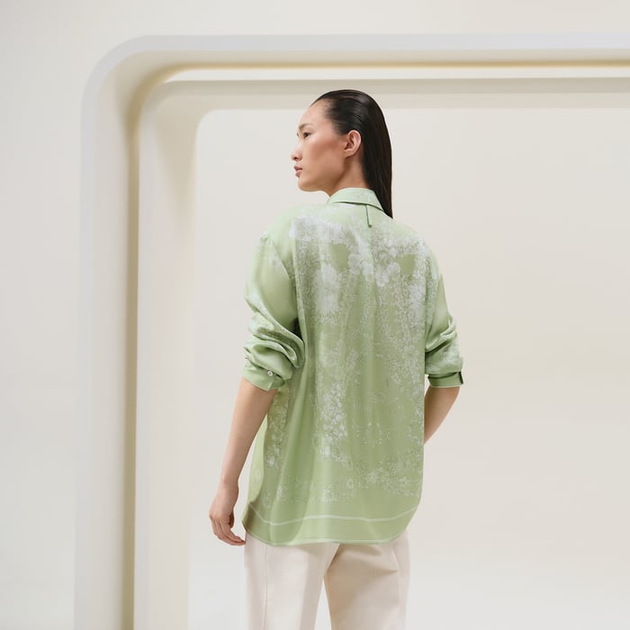 Vert Tendre "Bride De Gala En Fleurs" Shirt