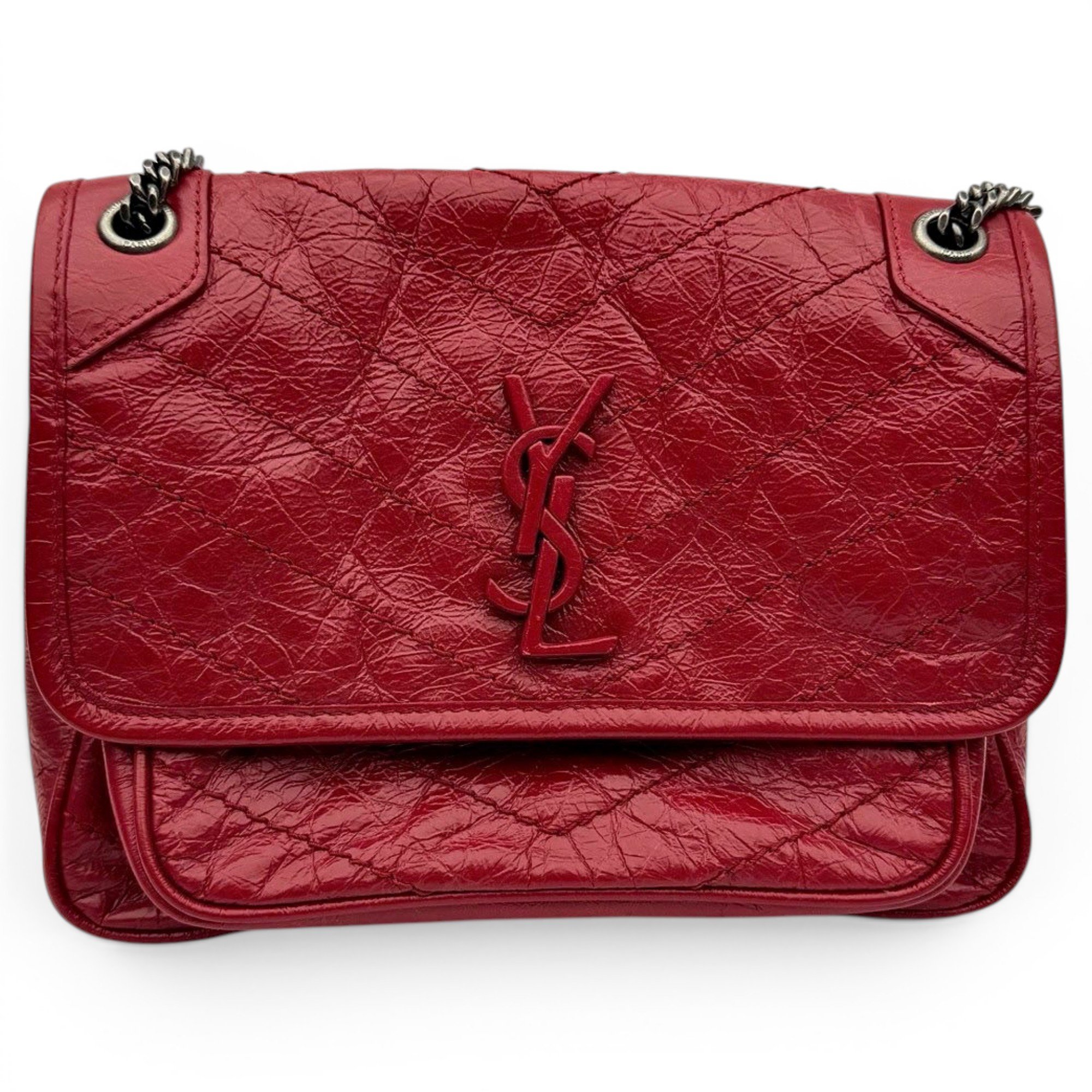 Niki leather crossbody bag