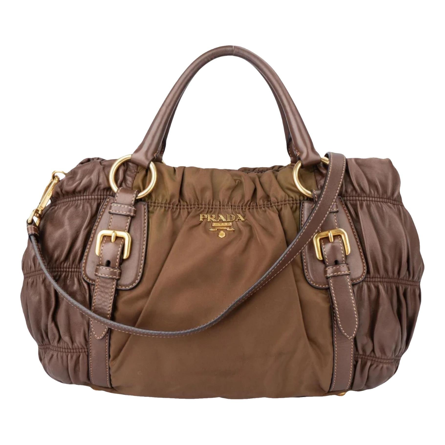Leather handbag