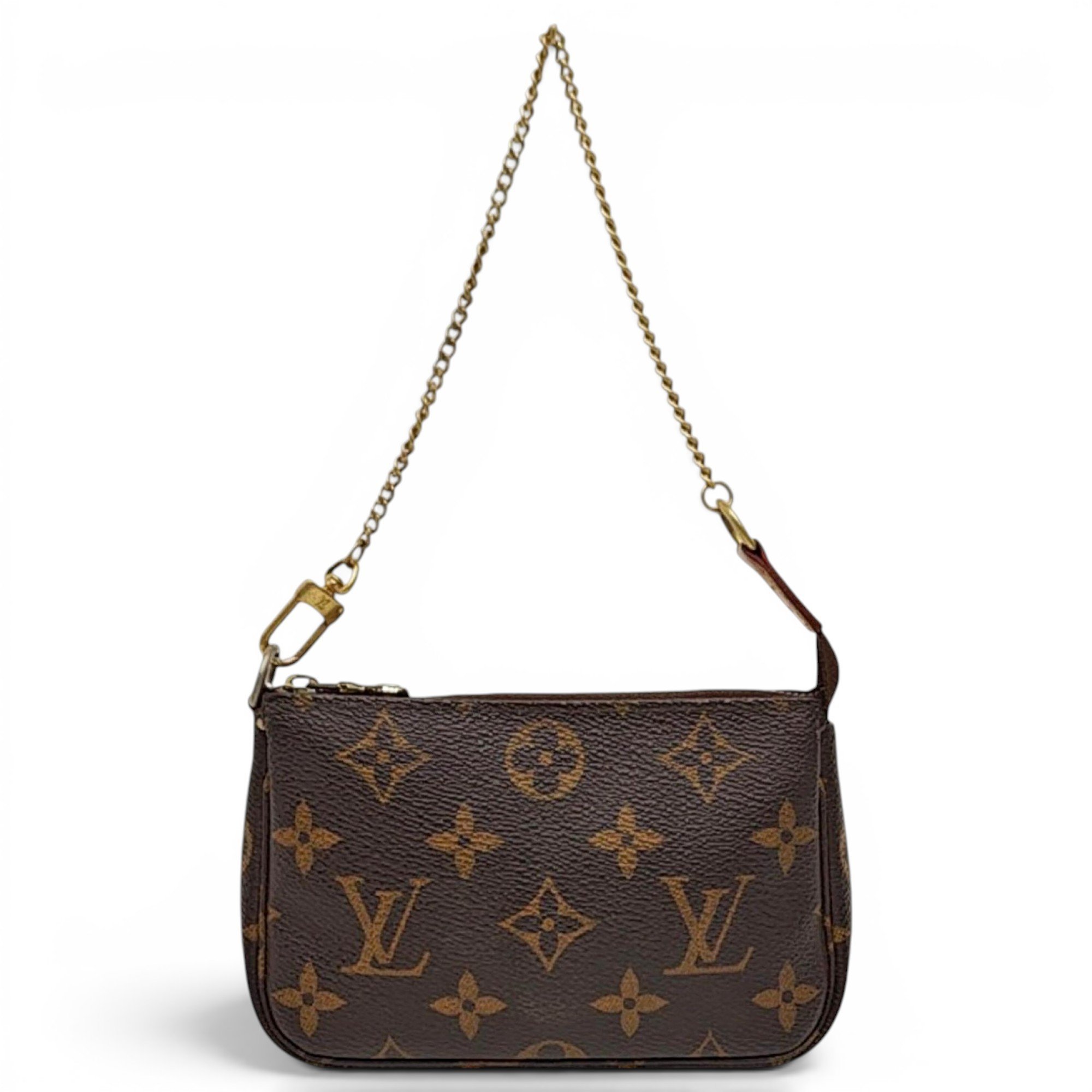 Pochette Accessoire leather handbag