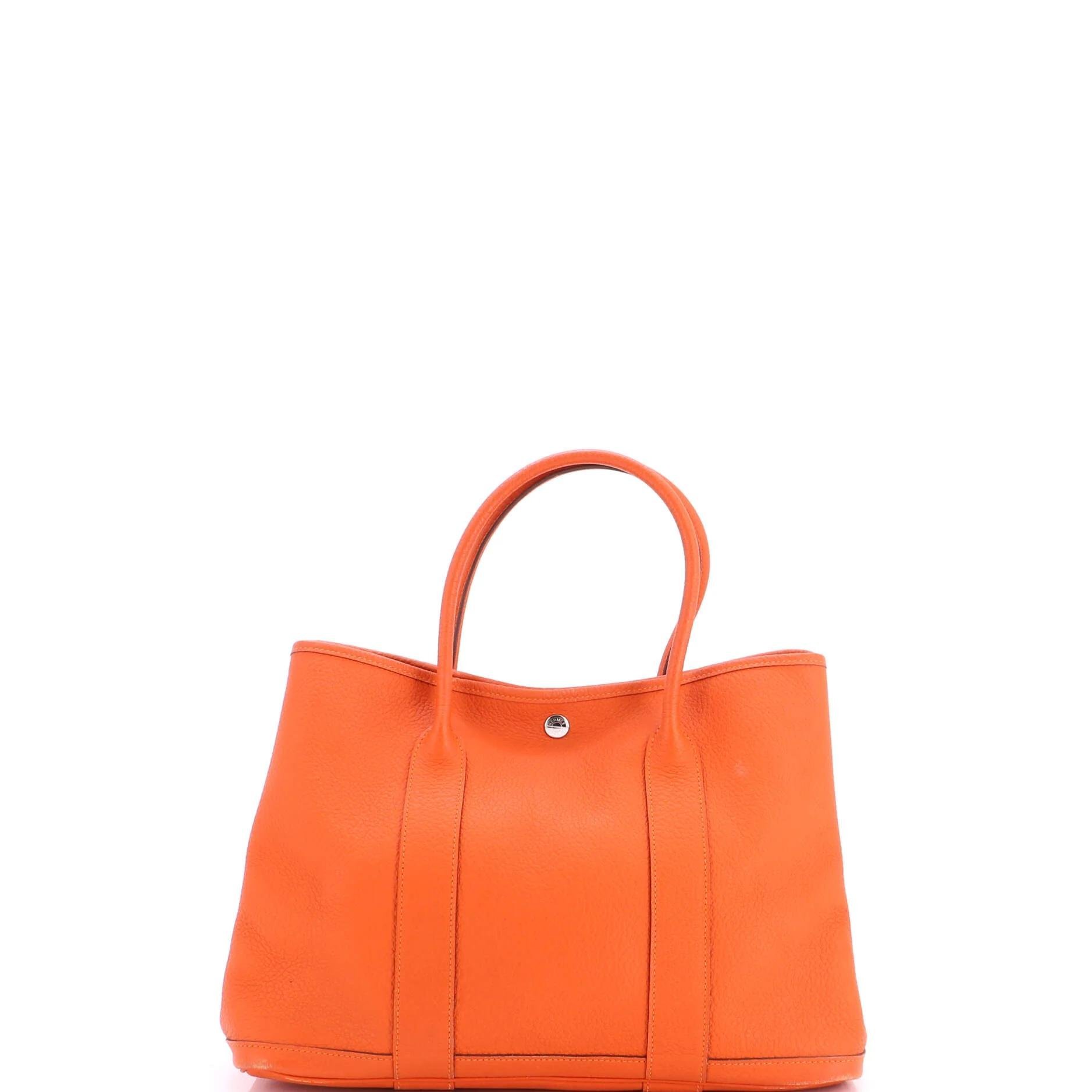 Leather tote
